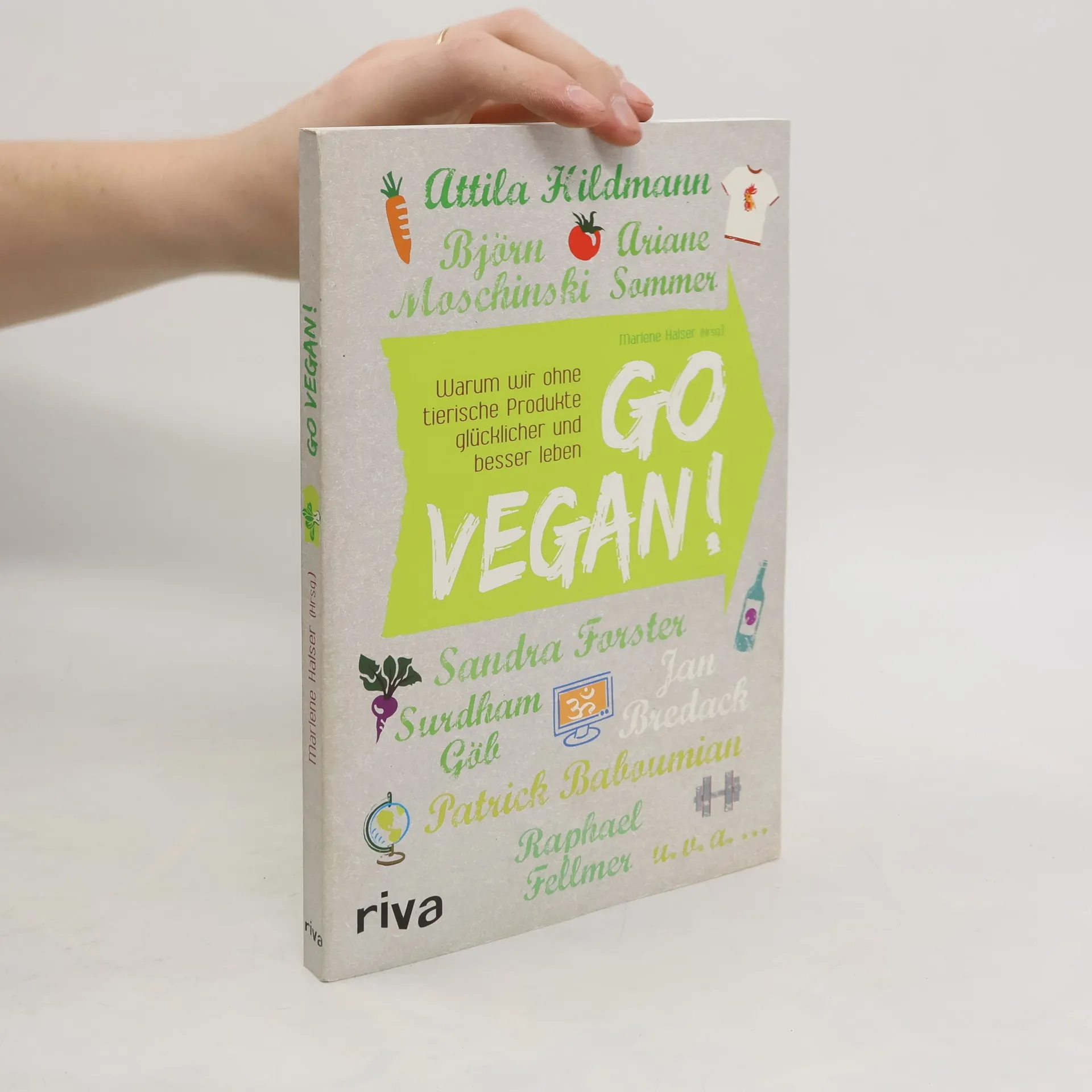 Go vegan! | Buch | Marlene Halser