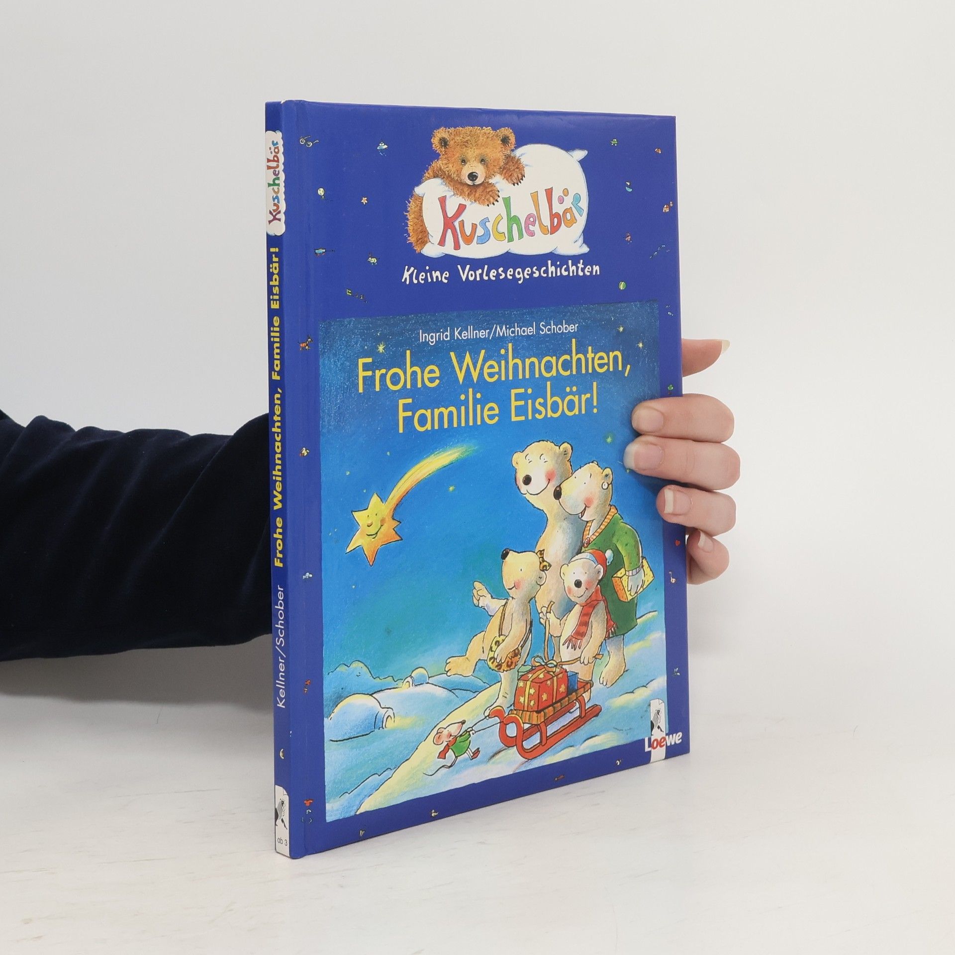 Ingrid Kellner Frohe Weihnachten, Familie Eisbär!