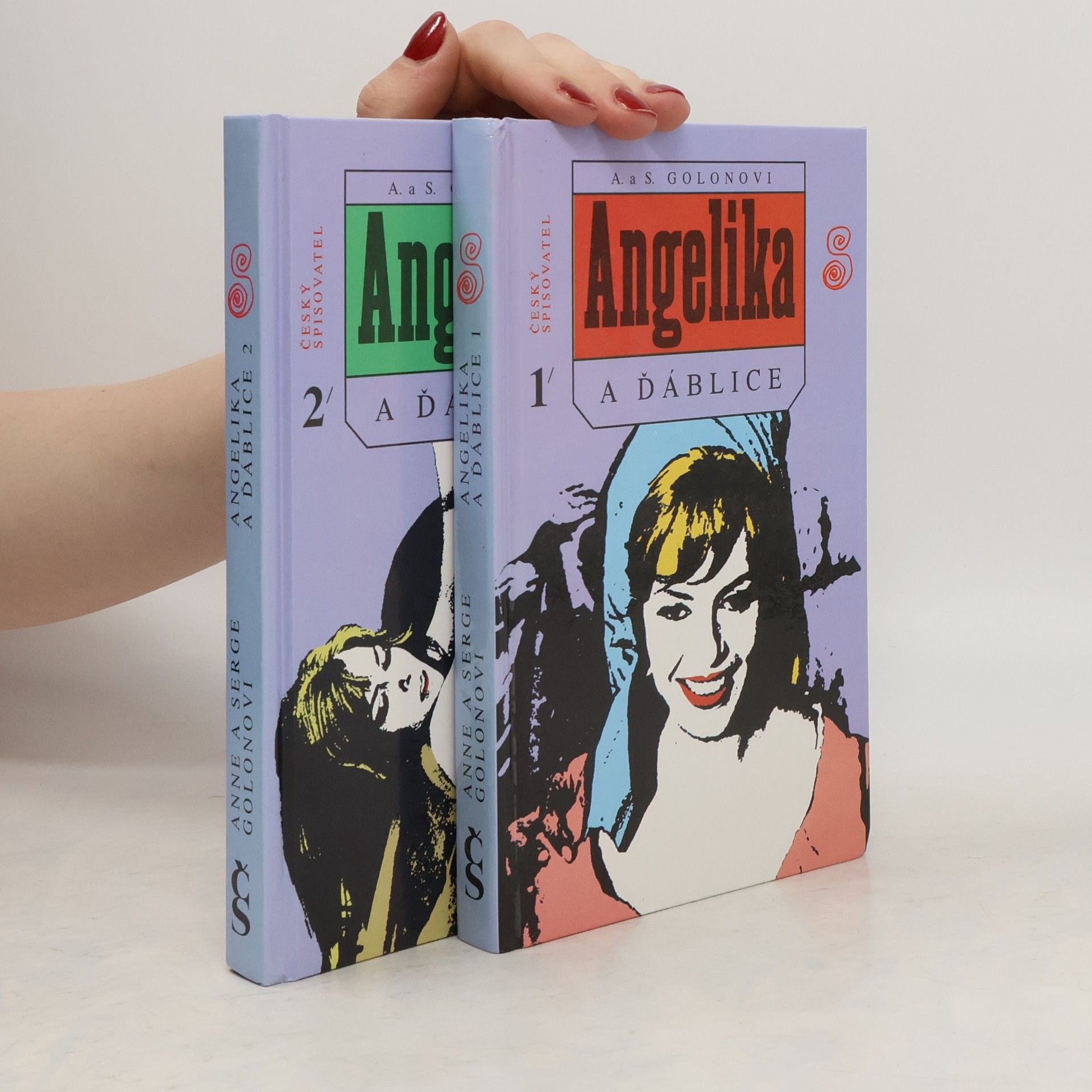 Anne Golon Angelika a ďáblice 1 a 2