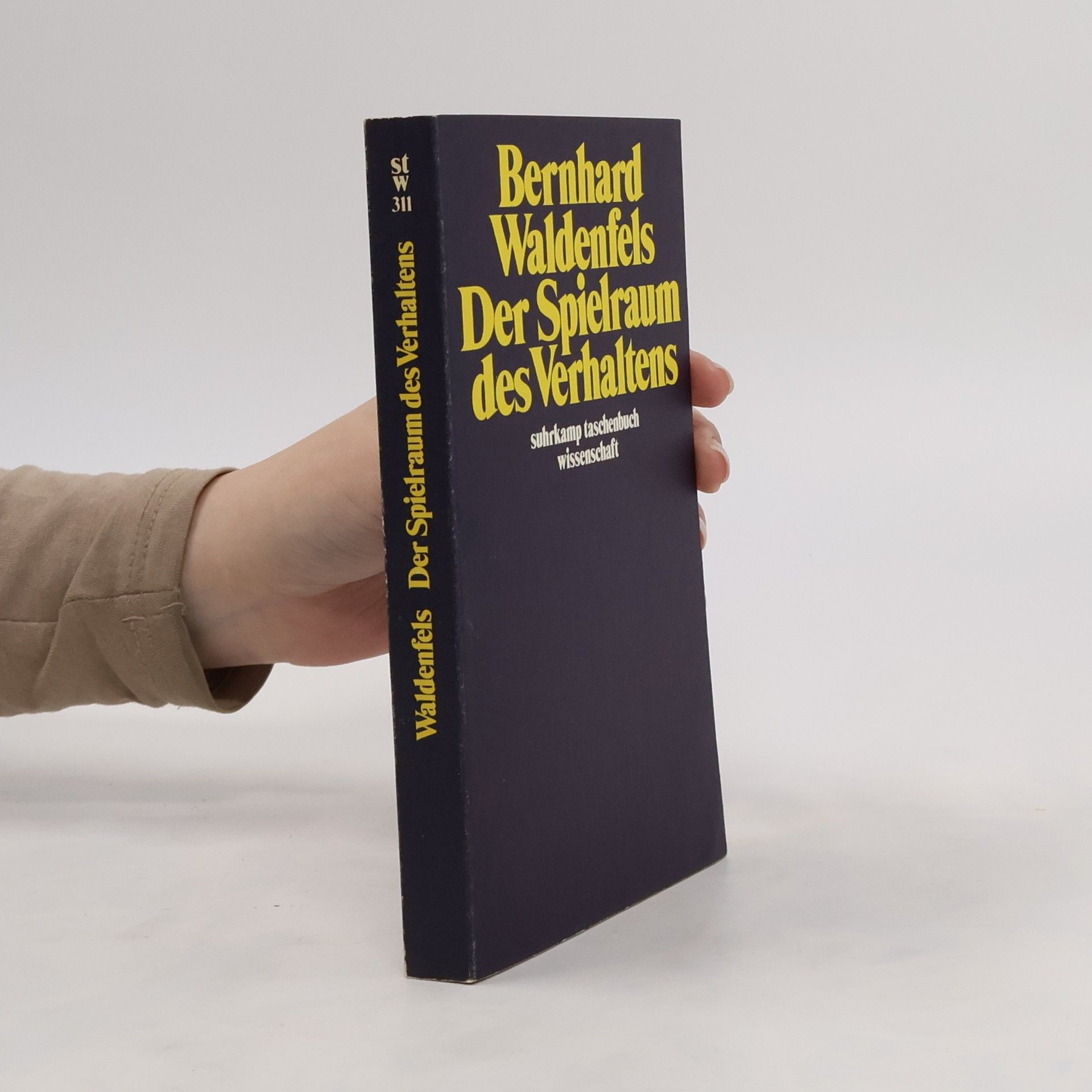 Bernhard Waldenfels Der Spielraum des Verhaltens