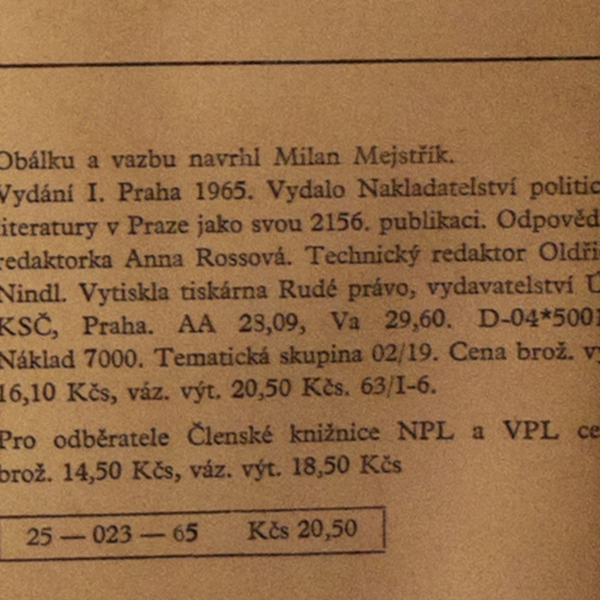 Miloslav Had Velká Británie 1945-1964