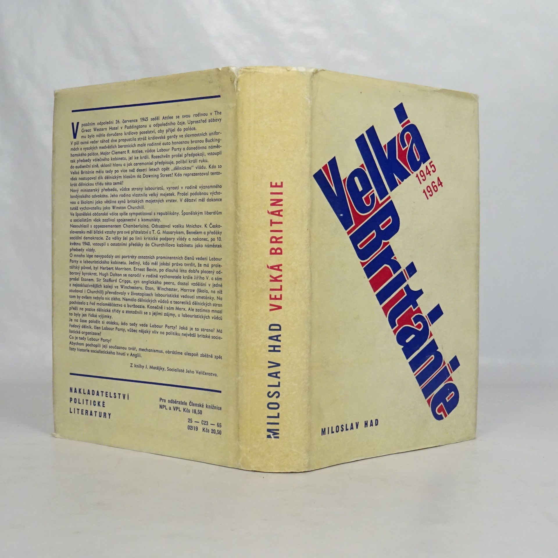 Miloslav Had Velká Británie 1945-1964