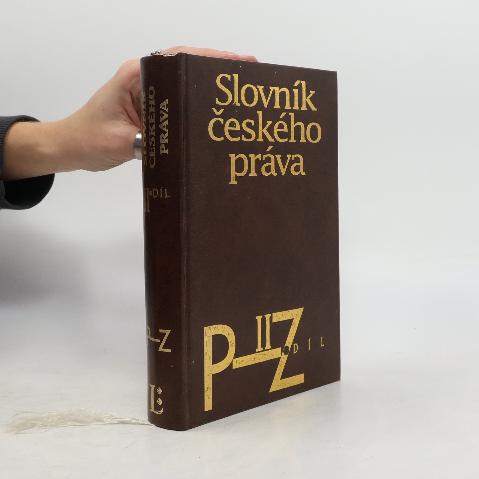 Zdeněk Madar Slovník českého práva. Díl 2. P-Z