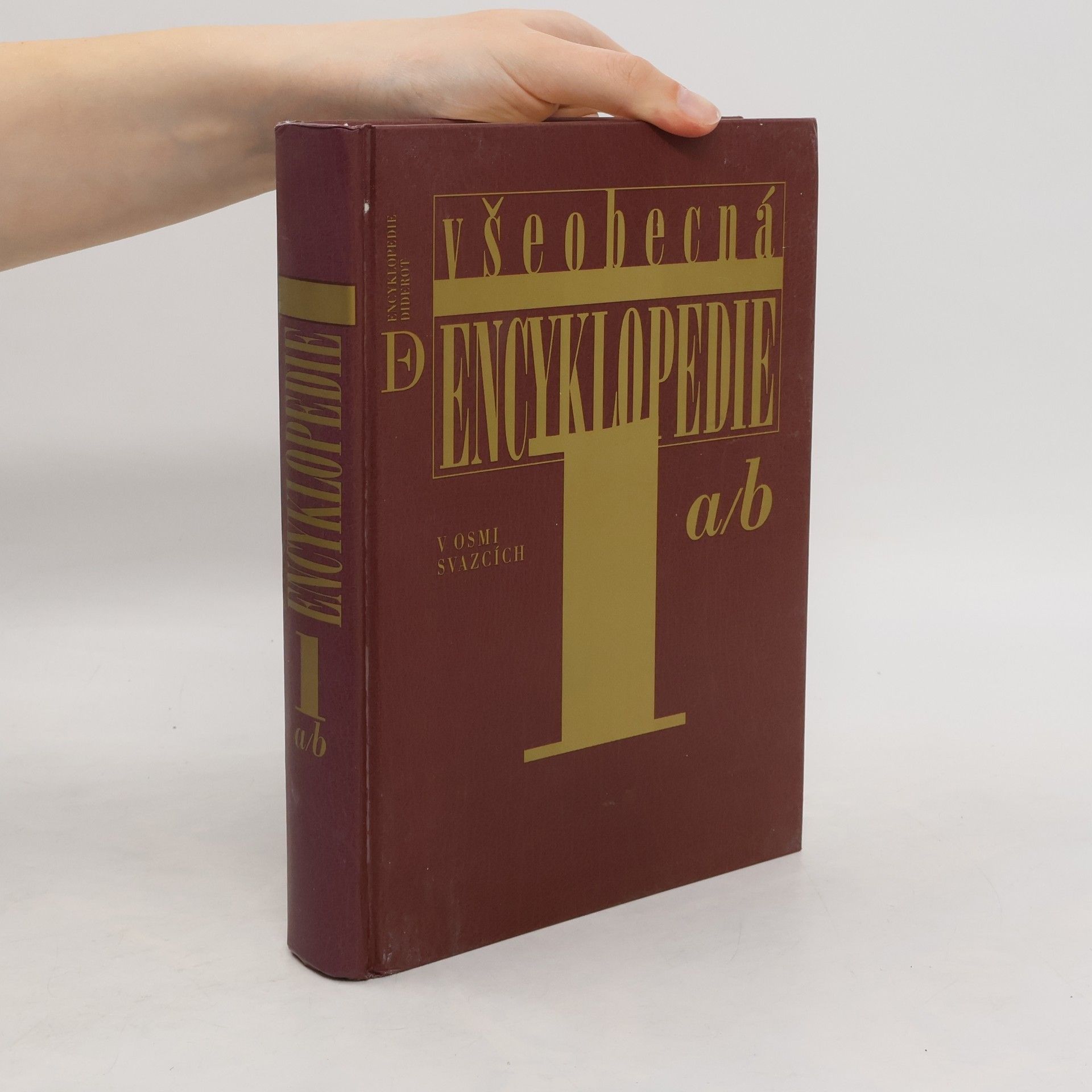 Auteurscollectief Všeobecná encyklopedie v osmi svazcích. 1. díl, a-b