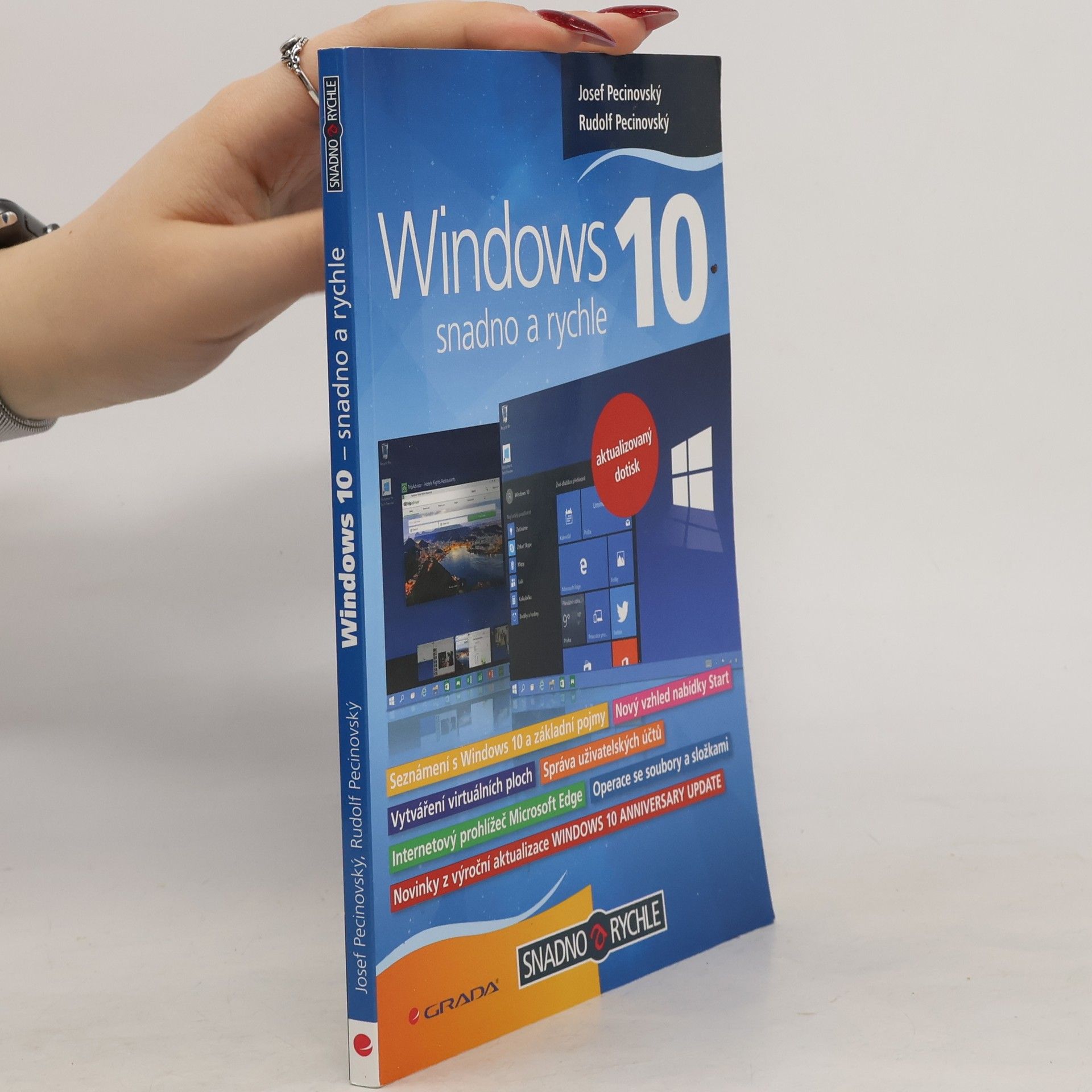 Josef Pecinovský Windows 10. Snadno a rychle