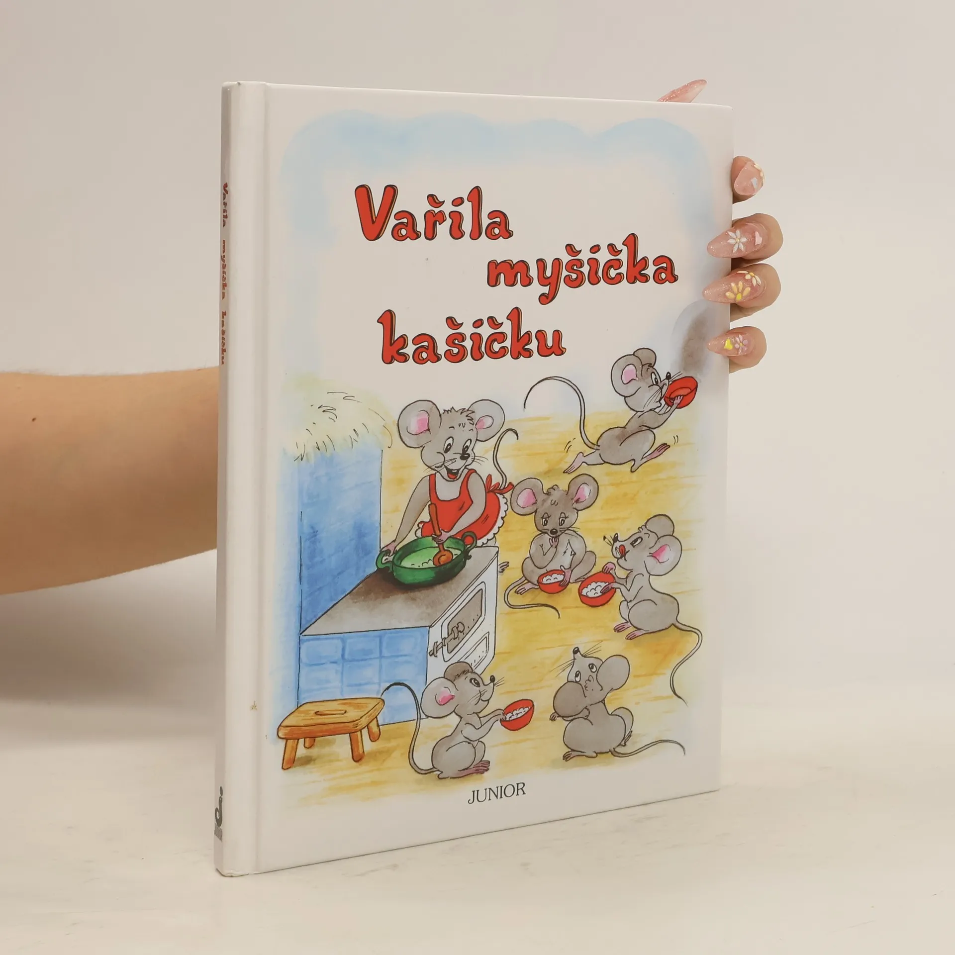Vařila myšička kašičku | Kniha | pevná | Vladimíra Vopičková | CS