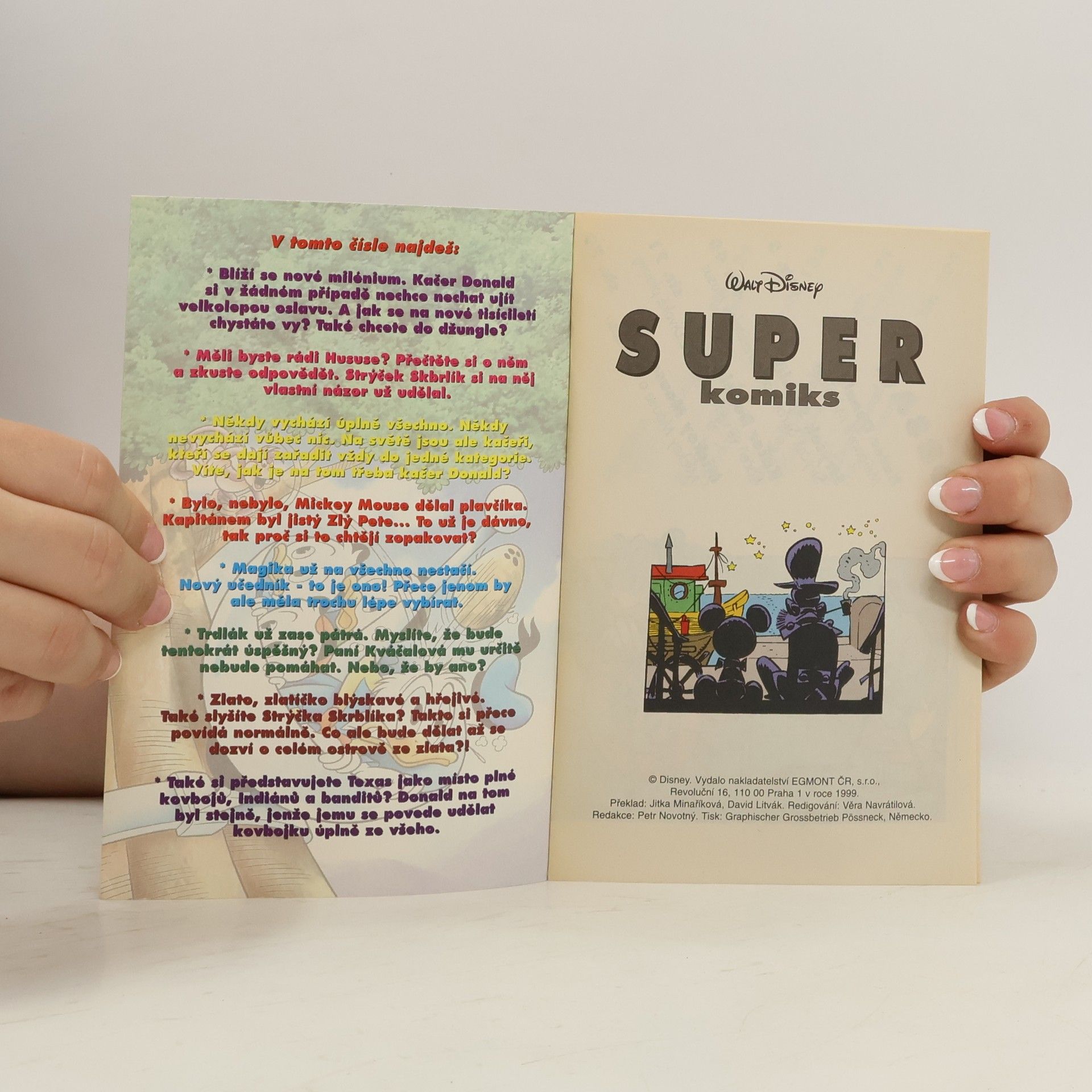 Collectif d'auteurs Disney Super komiks 12 (12/99)