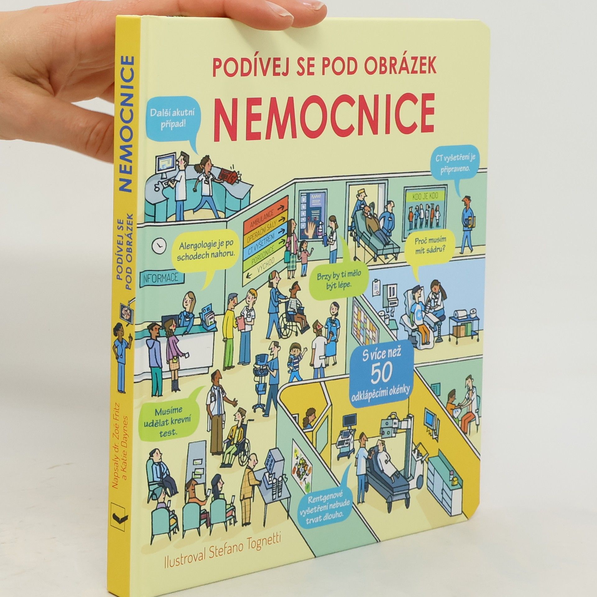 Katie Daynes Nemocnice - Podívej se pod obrázek
