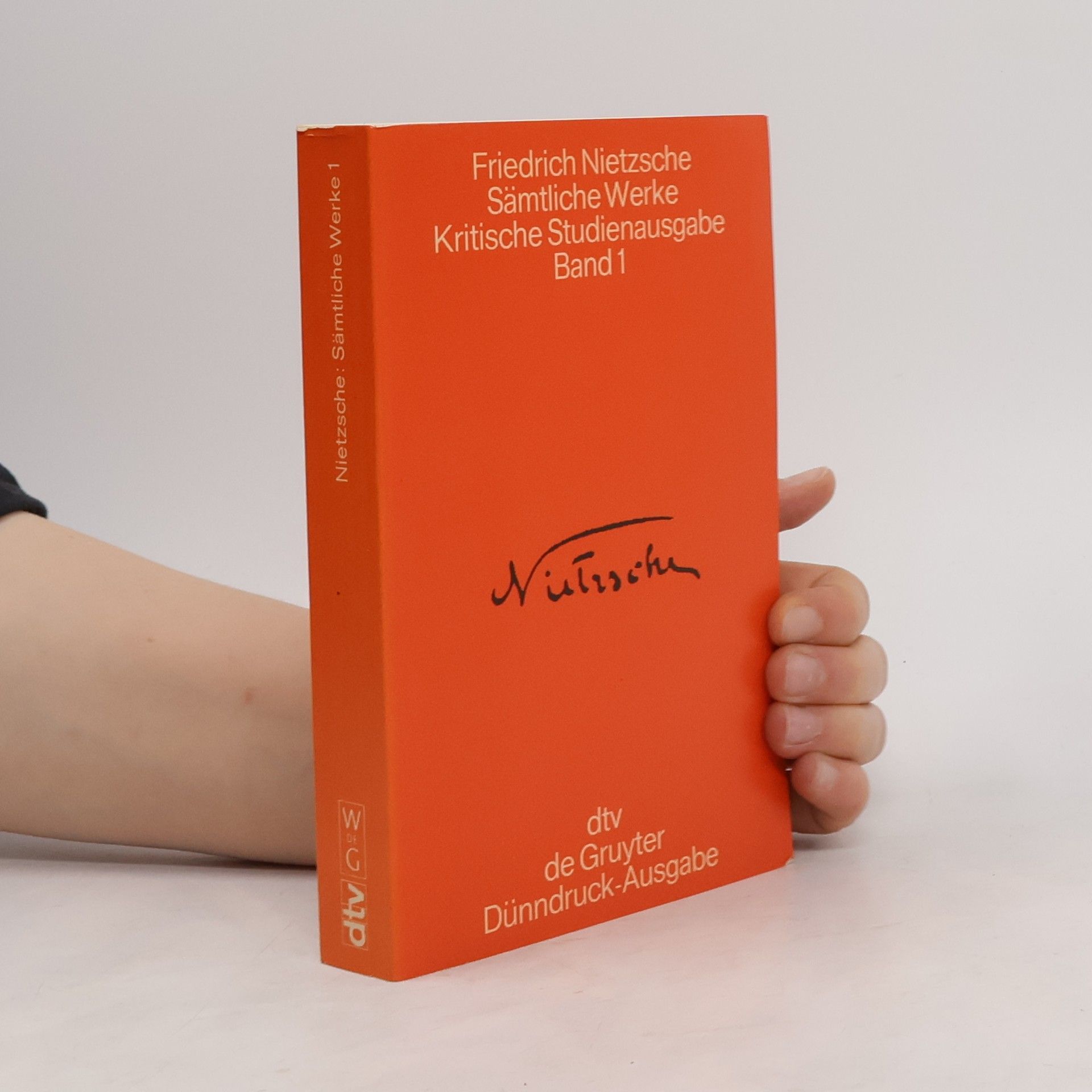Friedrich Wilhelm Nietzsche Sämtliche Werke. Band 1