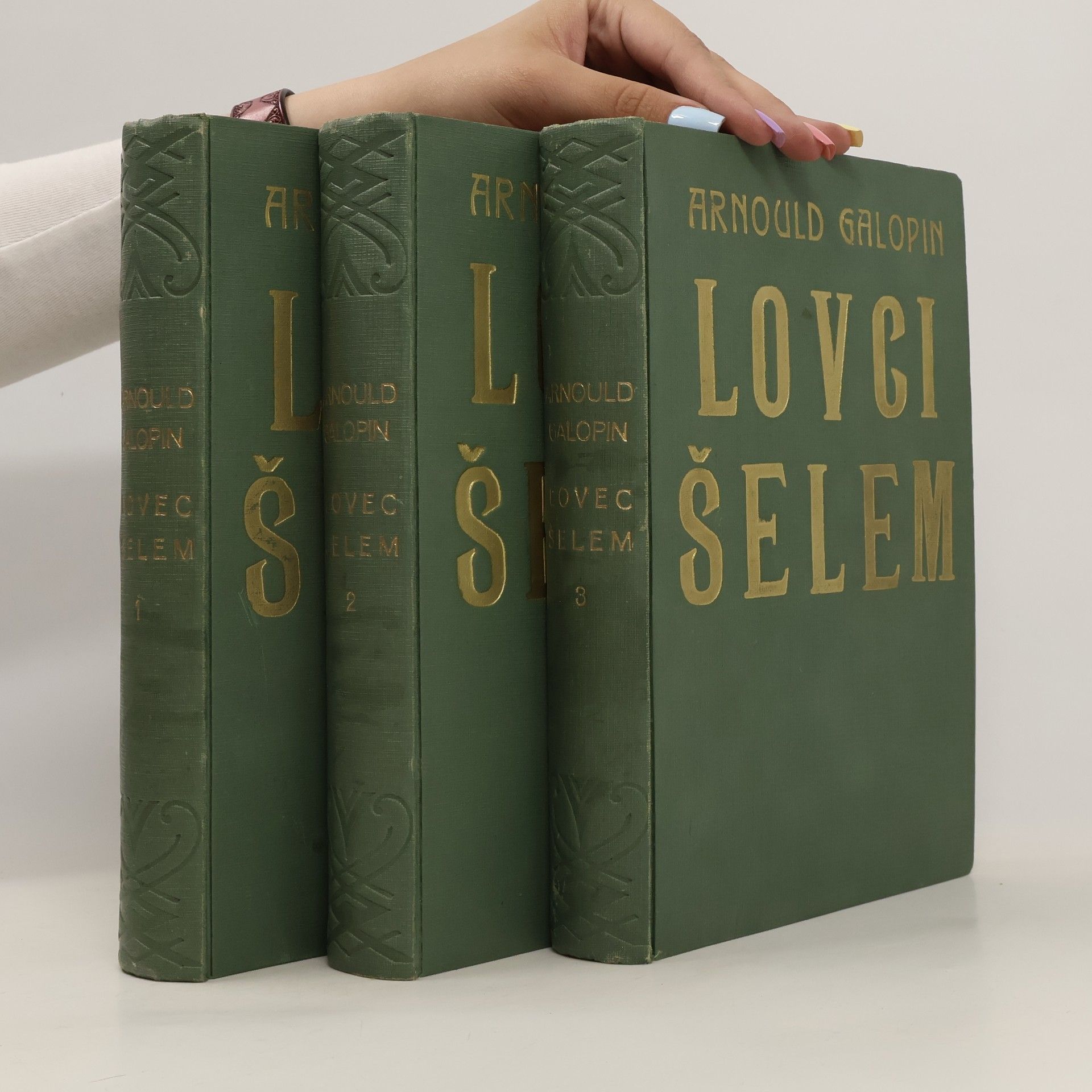 Arnould Galopin Lovci šelem 1-3