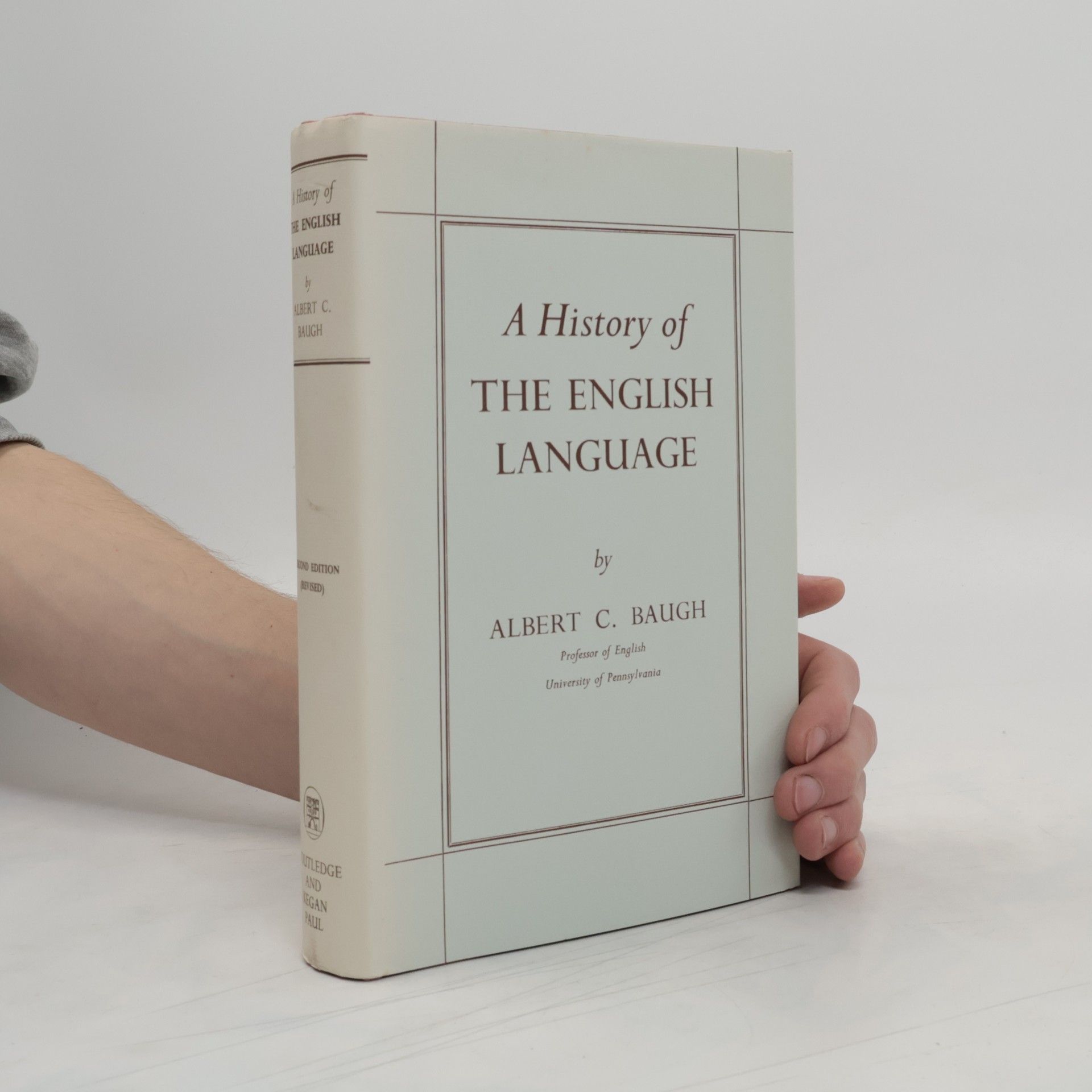 Albert Croll Baugh A History of the English Language