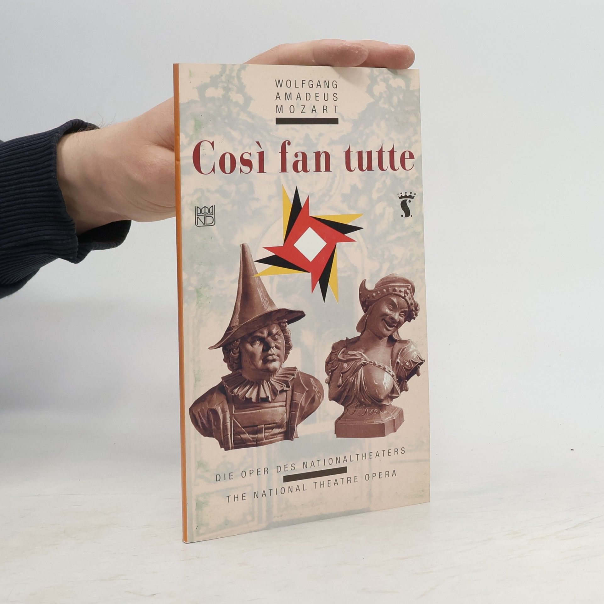 Lorenzo Da Ponte Cosi fan tutte ossia La scuola degli amanti