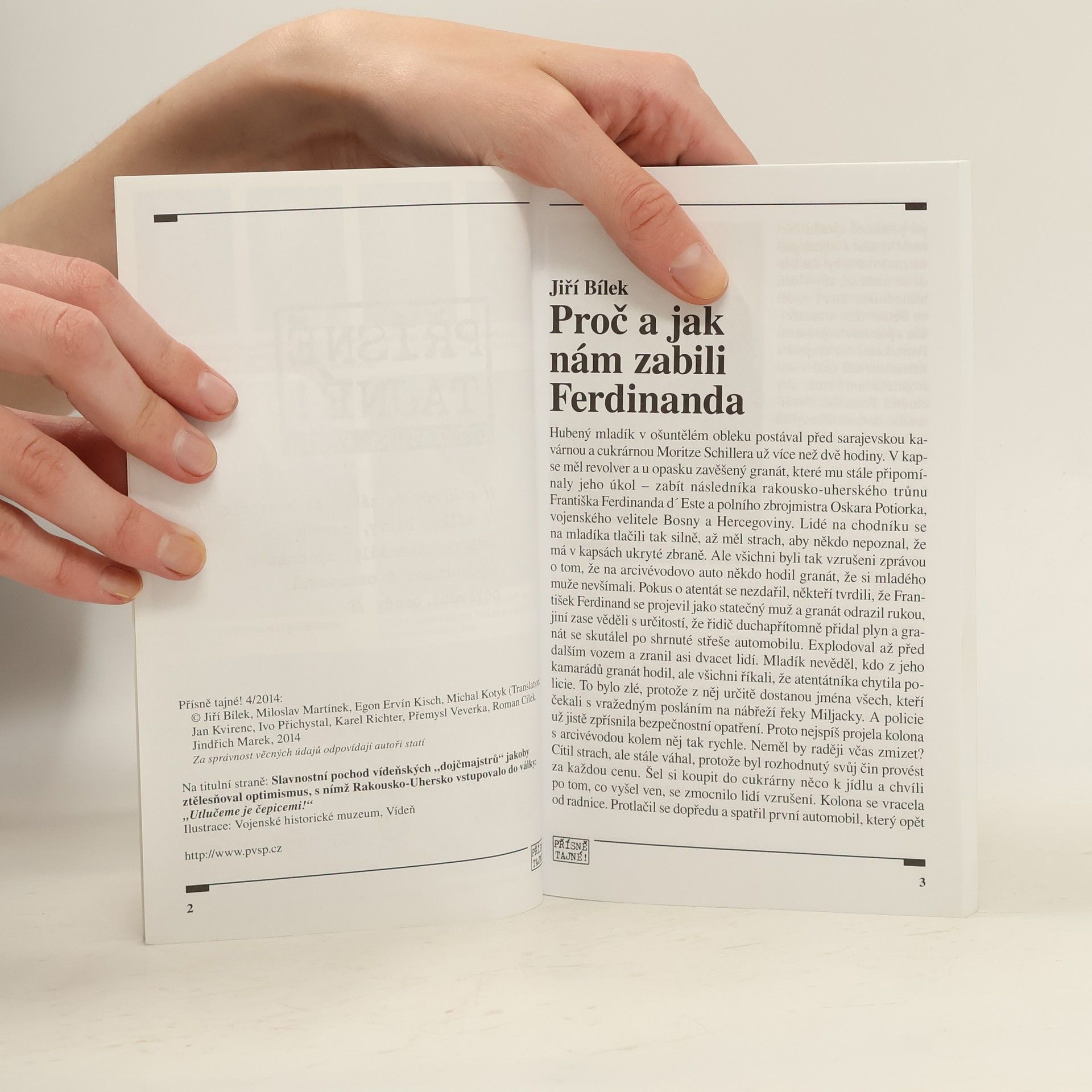 Kolektiv autorů Přísně tajné! Literatura faktu 4/2014