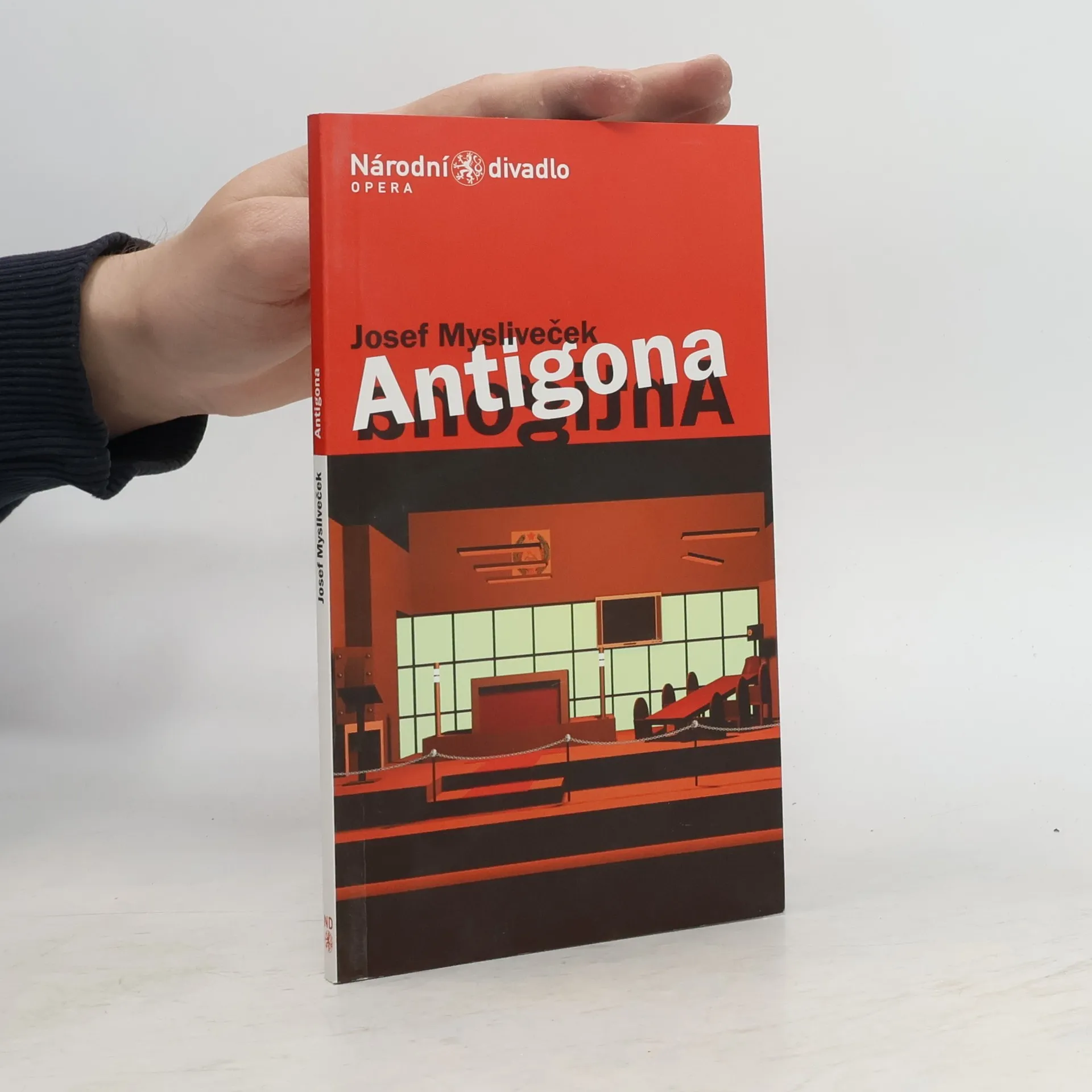 Antigona | Kniha | mäkká | Josef Mysliveček | CS