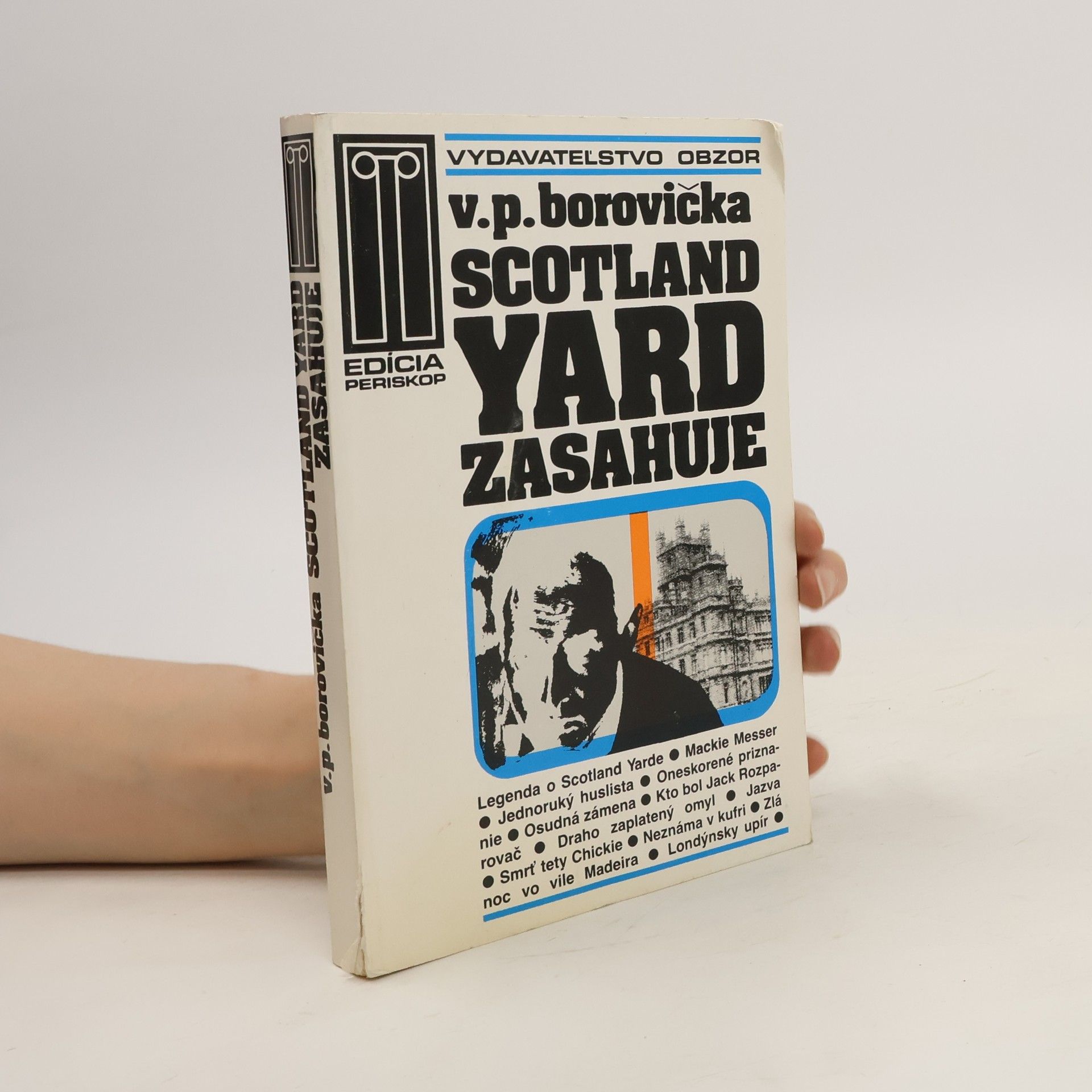 Václav Pavel Borovička Scotland Yard zasahuje