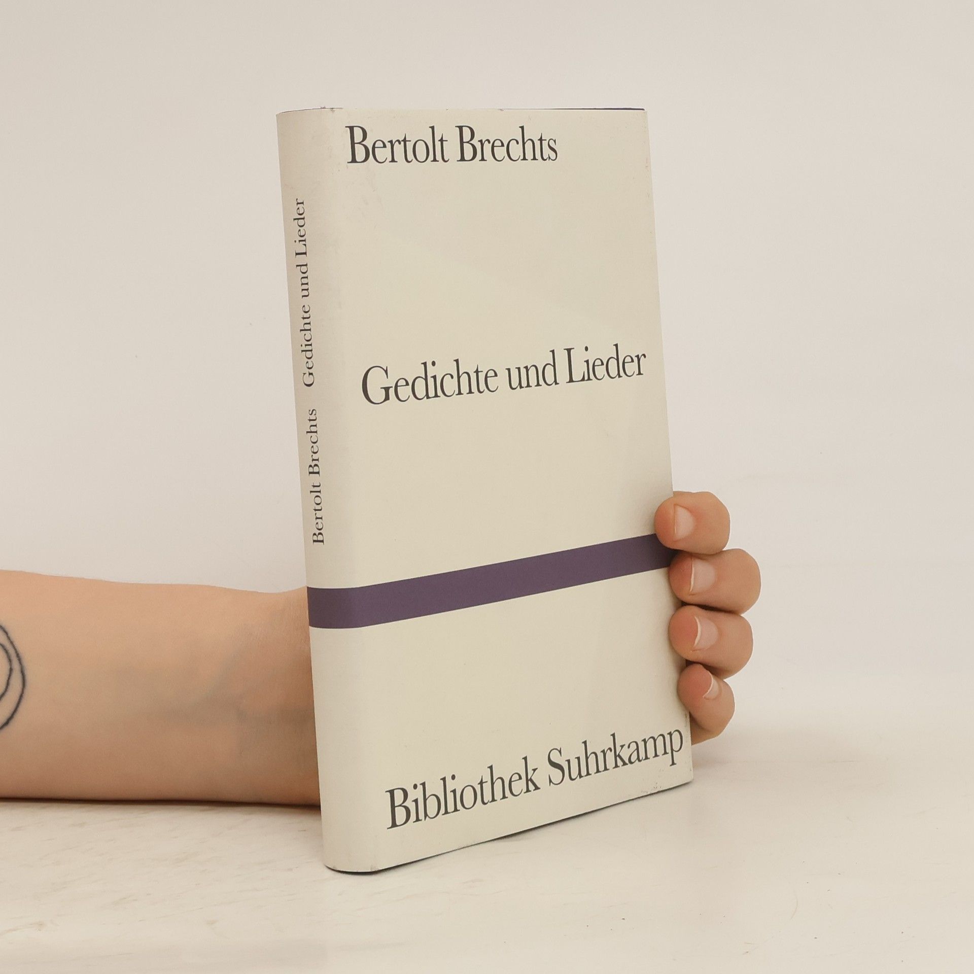Bertolt Brecht Gedichte und Lieder