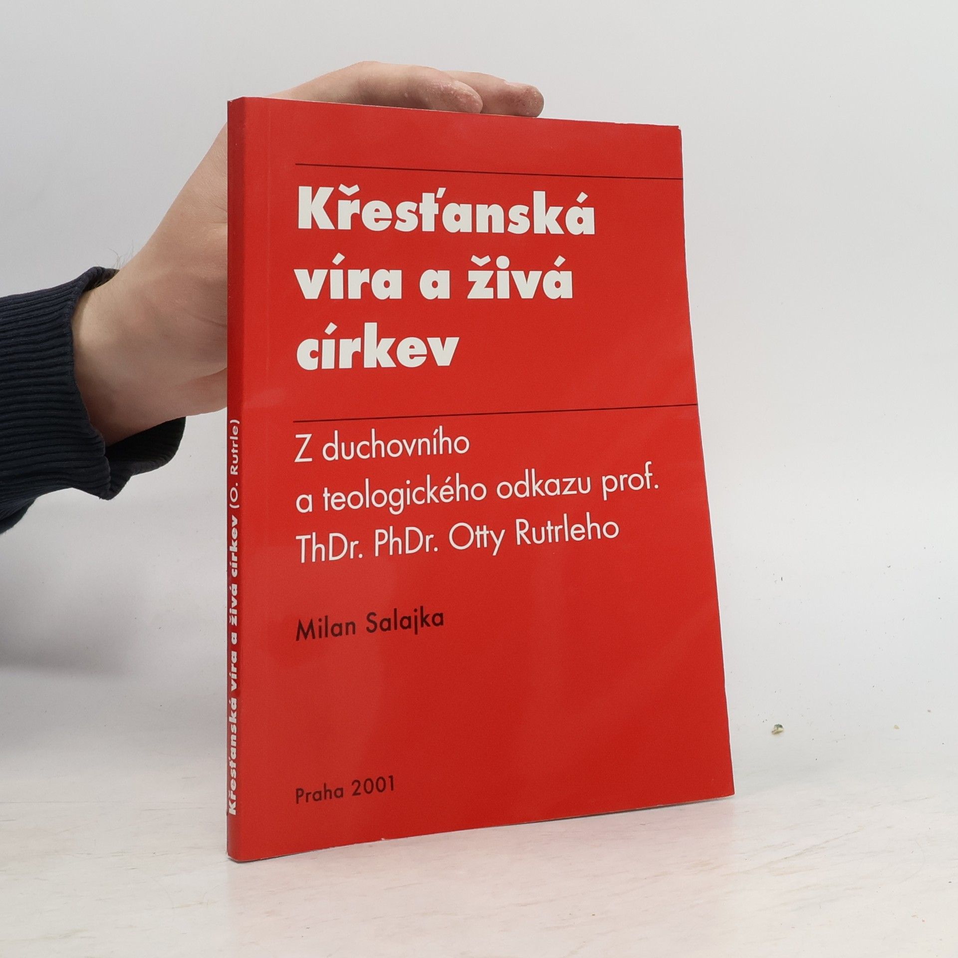 Milan Salajka Křesťanská víra a živá církev