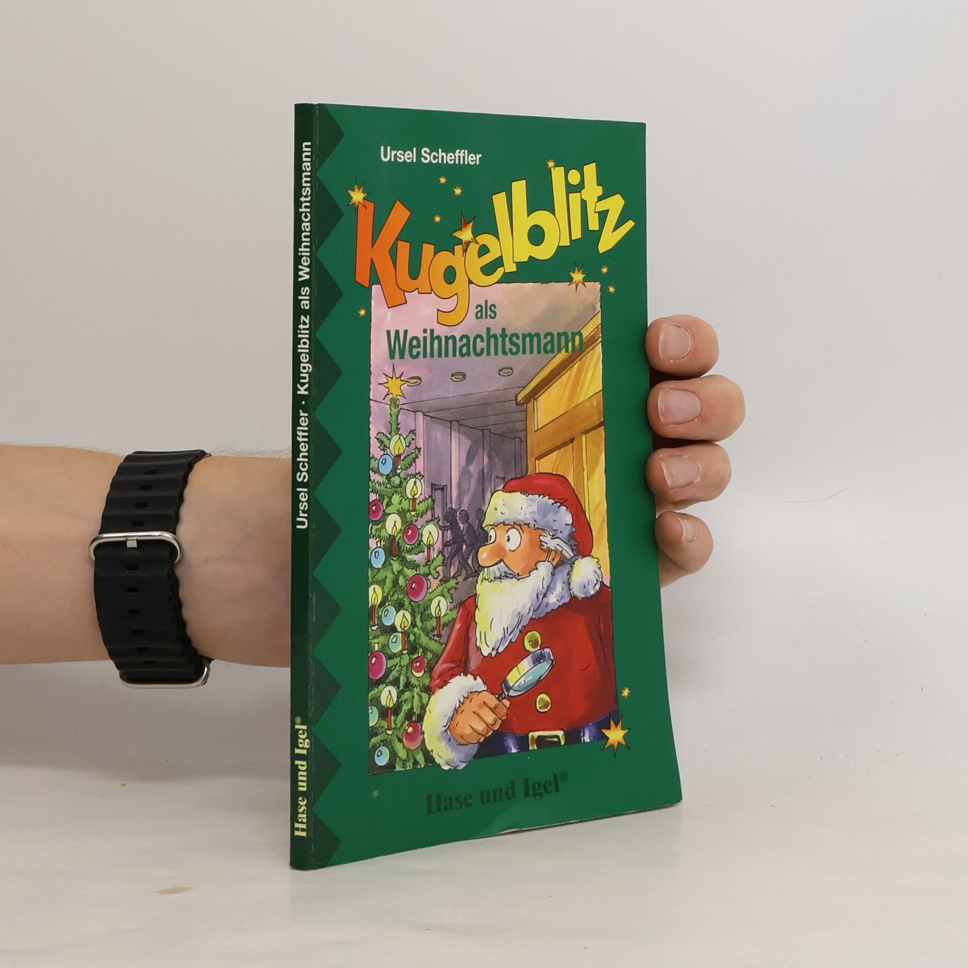 Ursel Scheffler Kugelblitz als Weihnachtsmann