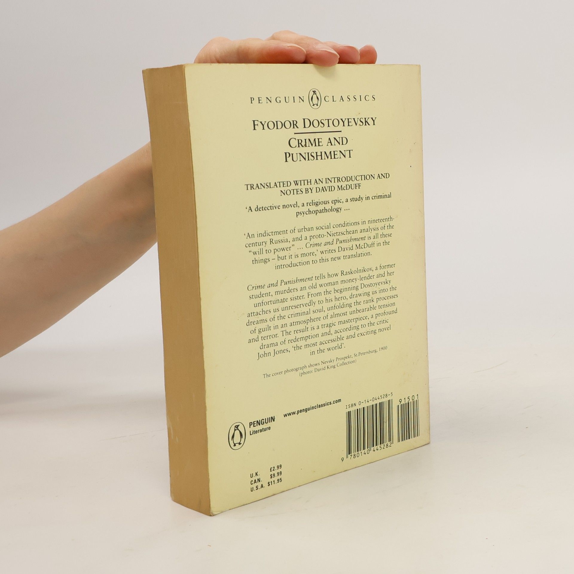 Fjodor Michailowitsch Dostojewski Crime and Punishment