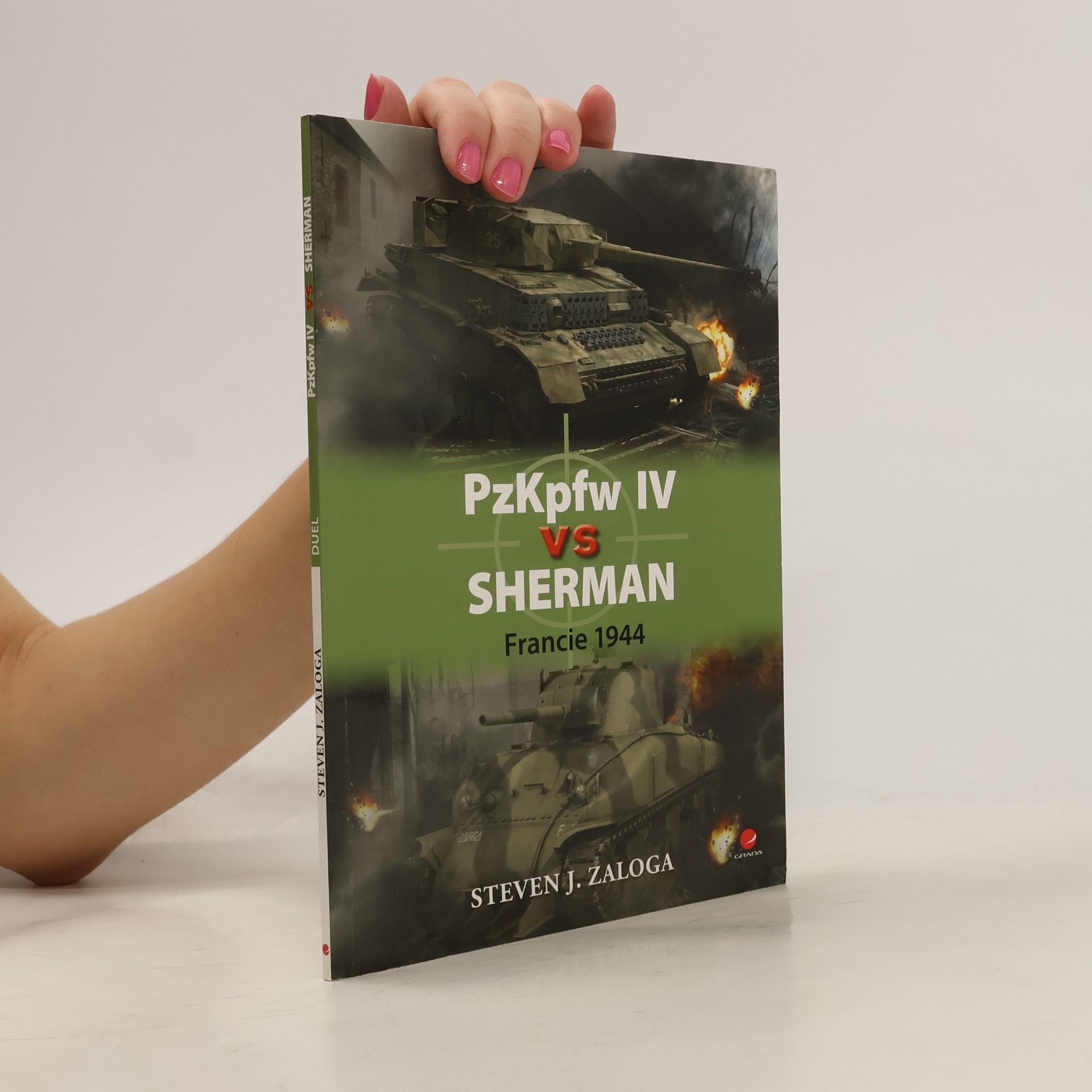 Steven Zaloga PzKpfw IV vs Sherman - Francie 1944
