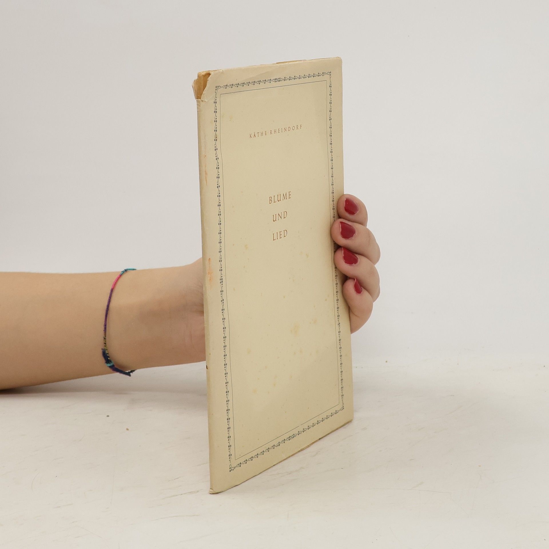 Käthe Rheindorf Blume und Lied