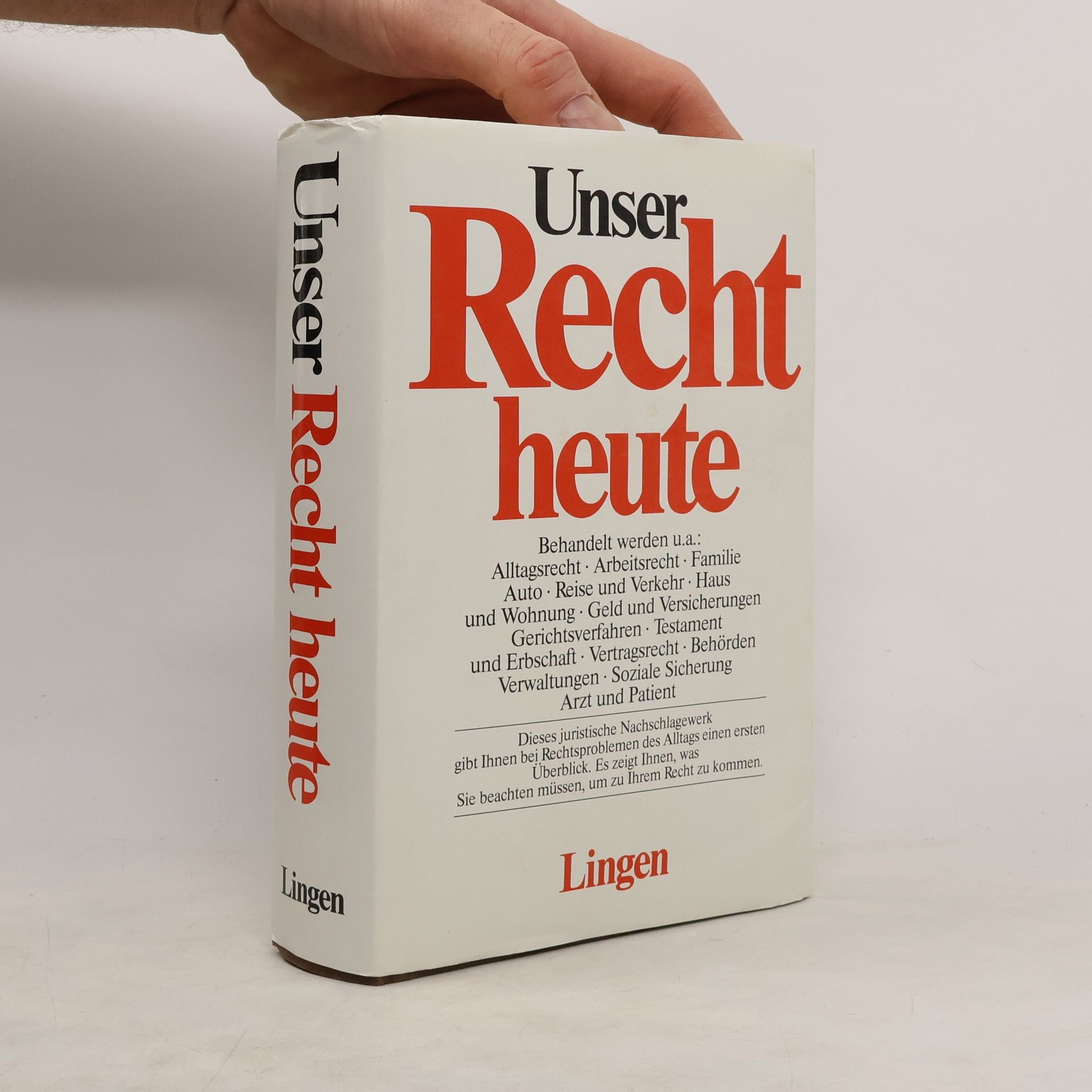 Collectif d'auteurs Unser Recht heute