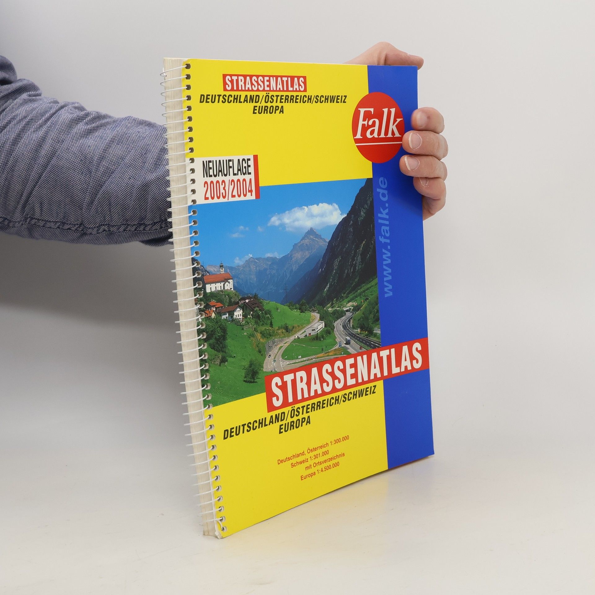 kolektiv Deutschland. Österreich. Schweiz. Europa. Strassenatlas 2003/2004