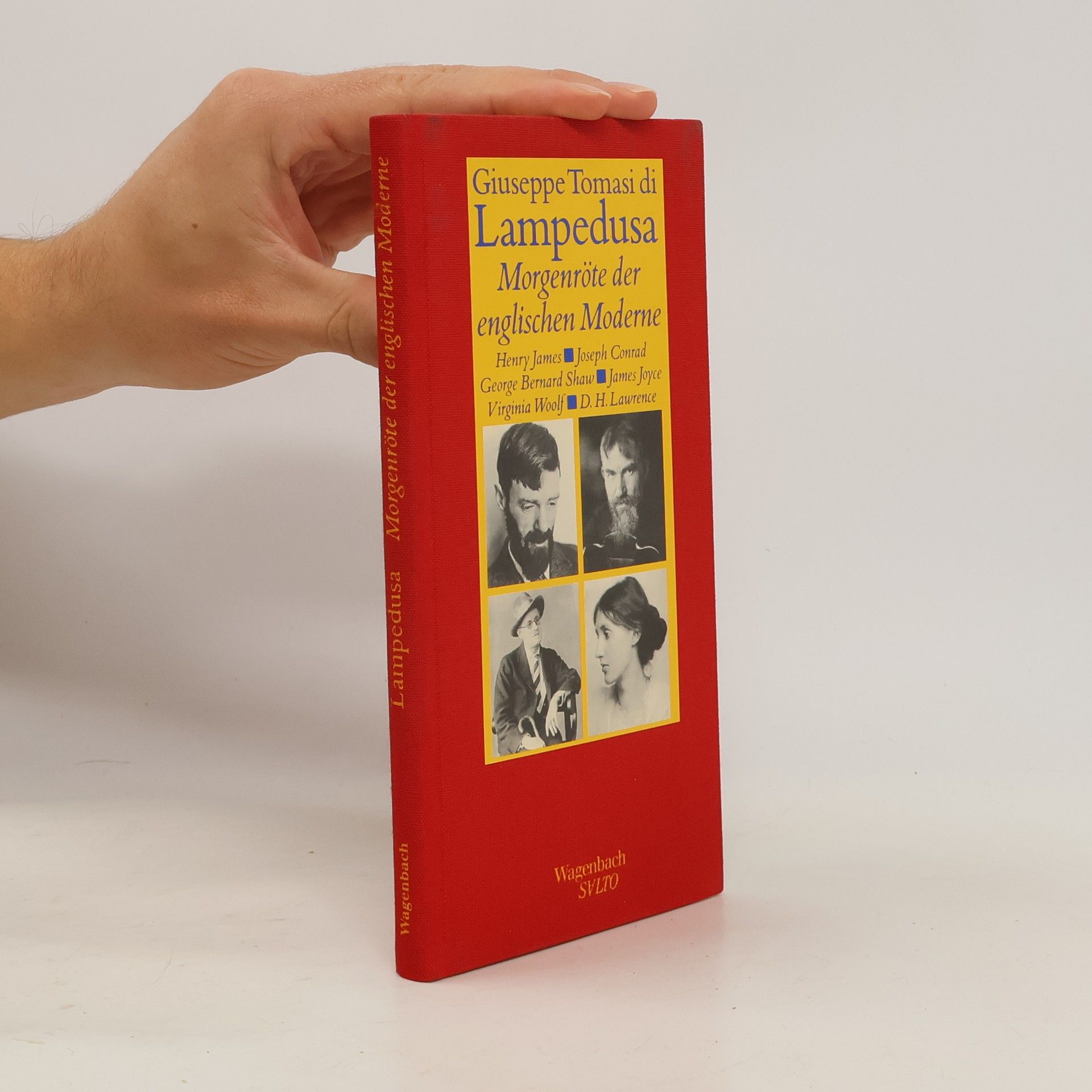 Giuseppe Tomasi di Lampedusa Morgenröte der englischen Moderne