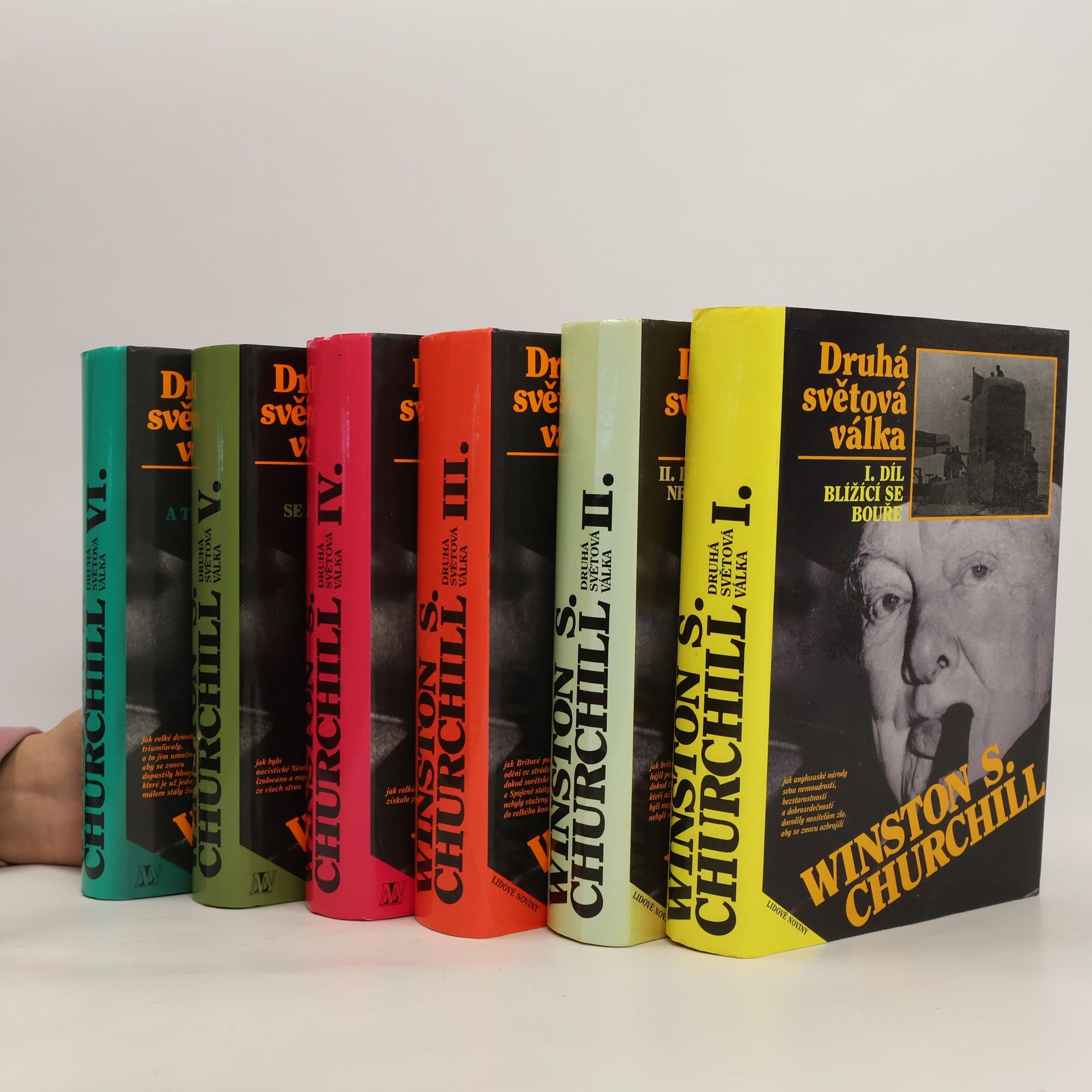 Winston Churchill Druhá světová válka I.-VI.