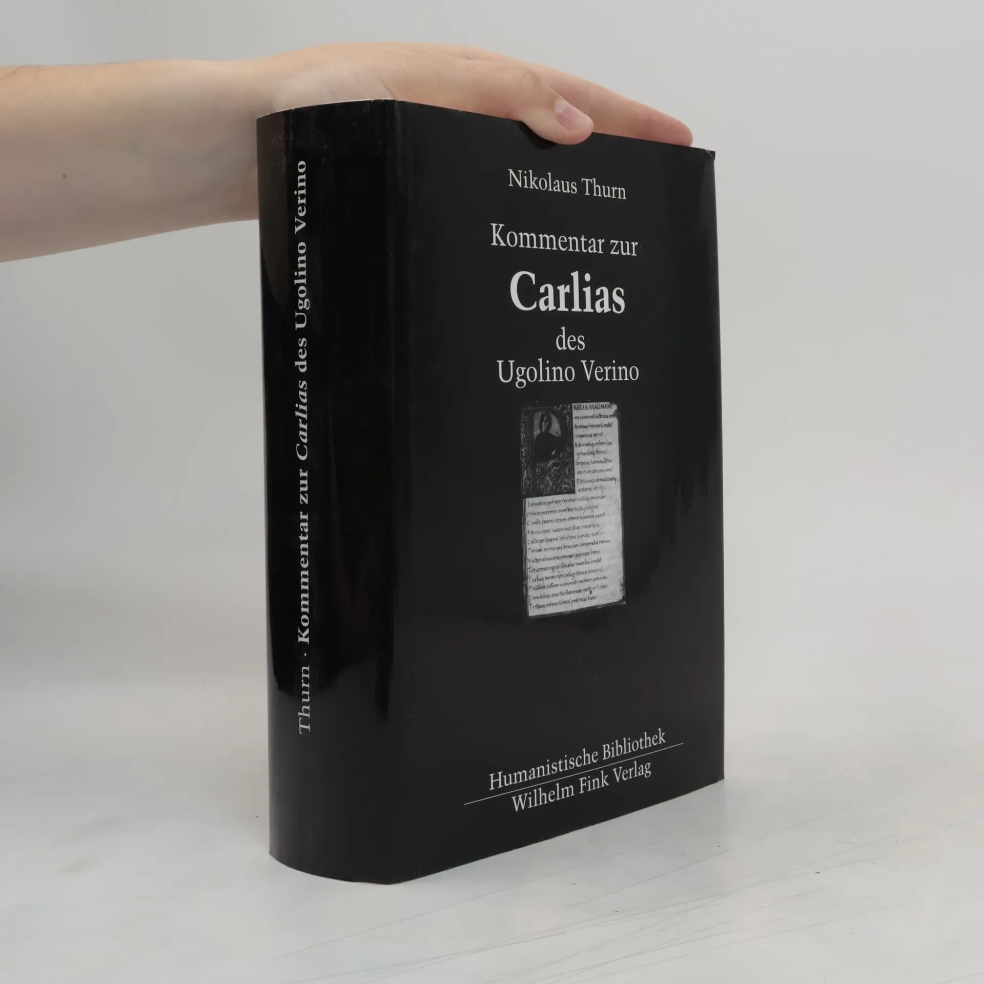 Kommentar zur Carlias des Ugolino Verino | Kniha | Nikolaus Thurn | LA