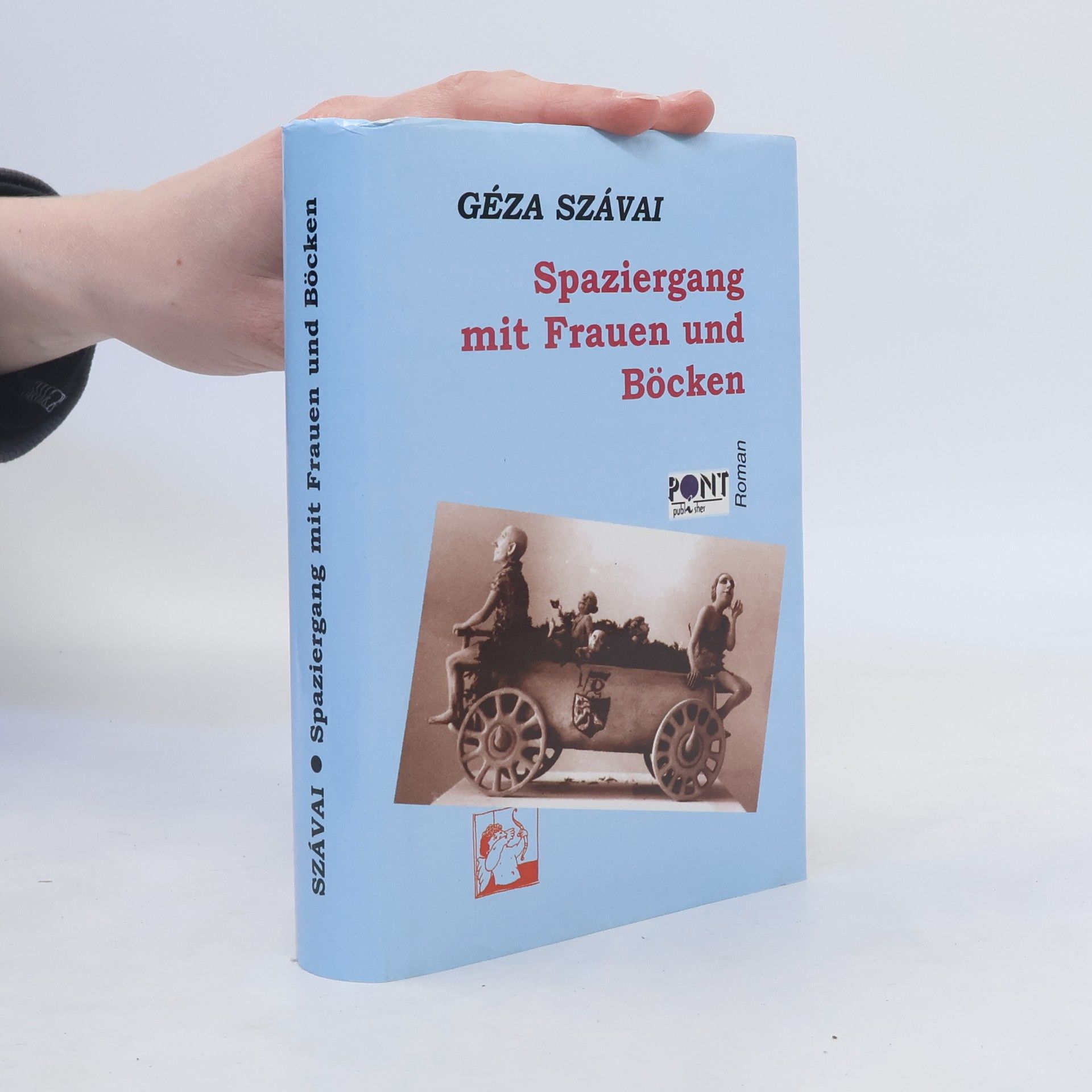 Géza Szávai Spaziergang mit Frauen und Böcken