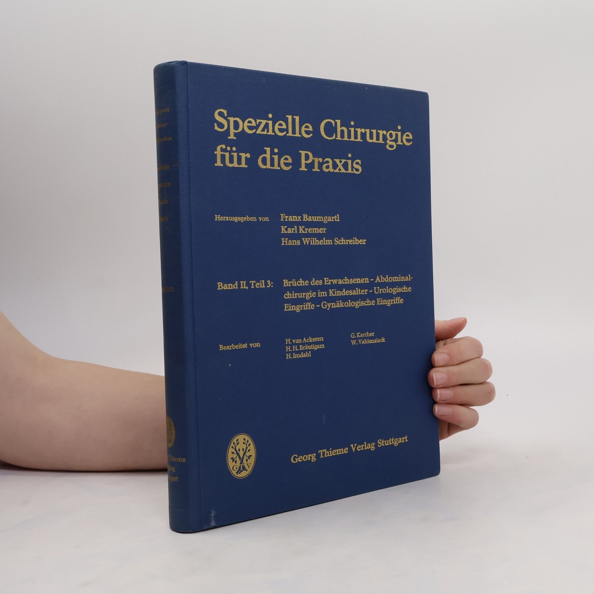 Hermann van Ackeren Spezielle Chirurgie für die Praxis