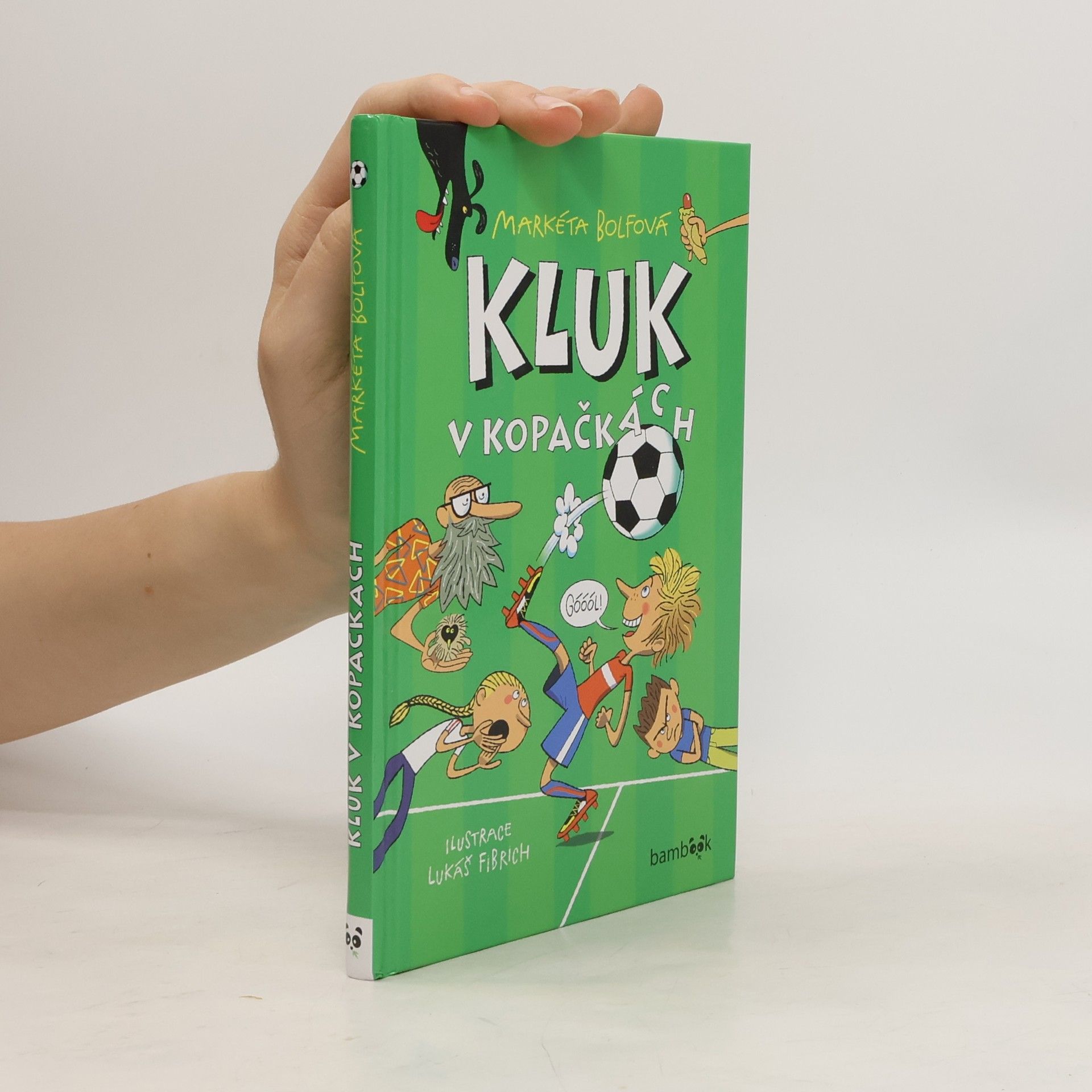 Lukáš Fibrich Kluk v kopačkách