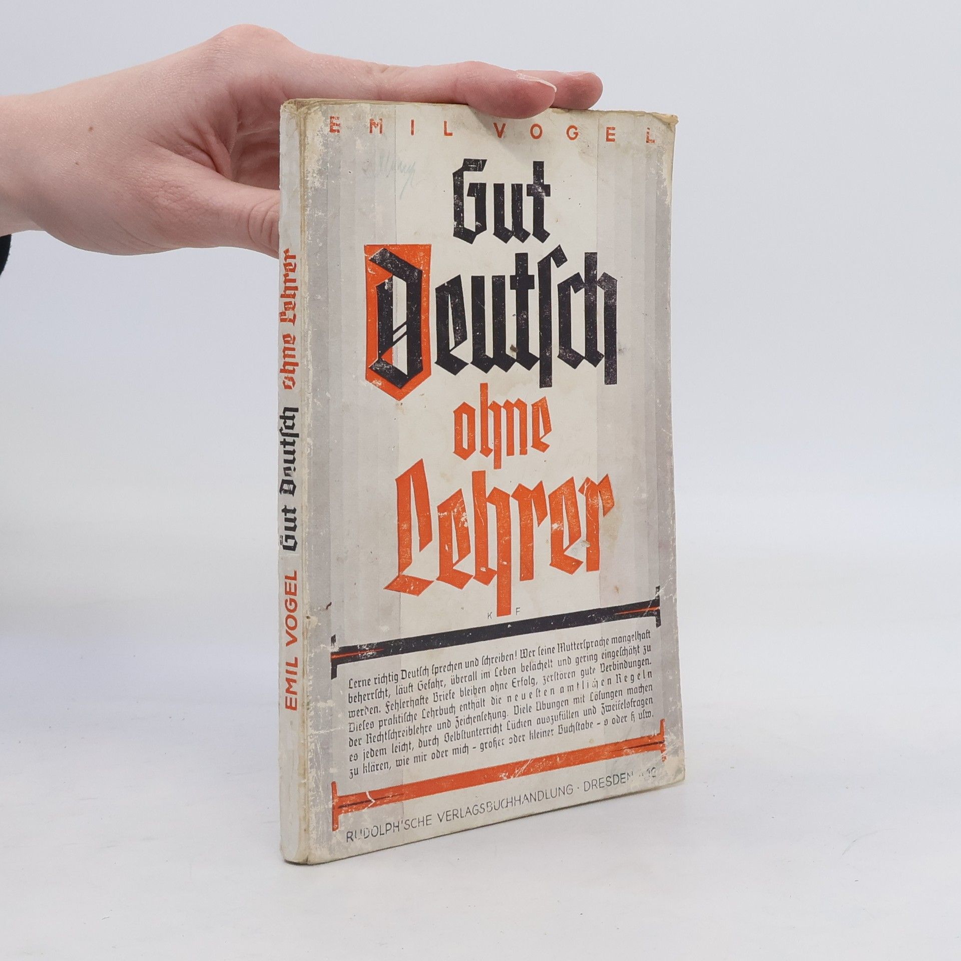 Emil Vogel Gut Deutsch ohne Lehrer
