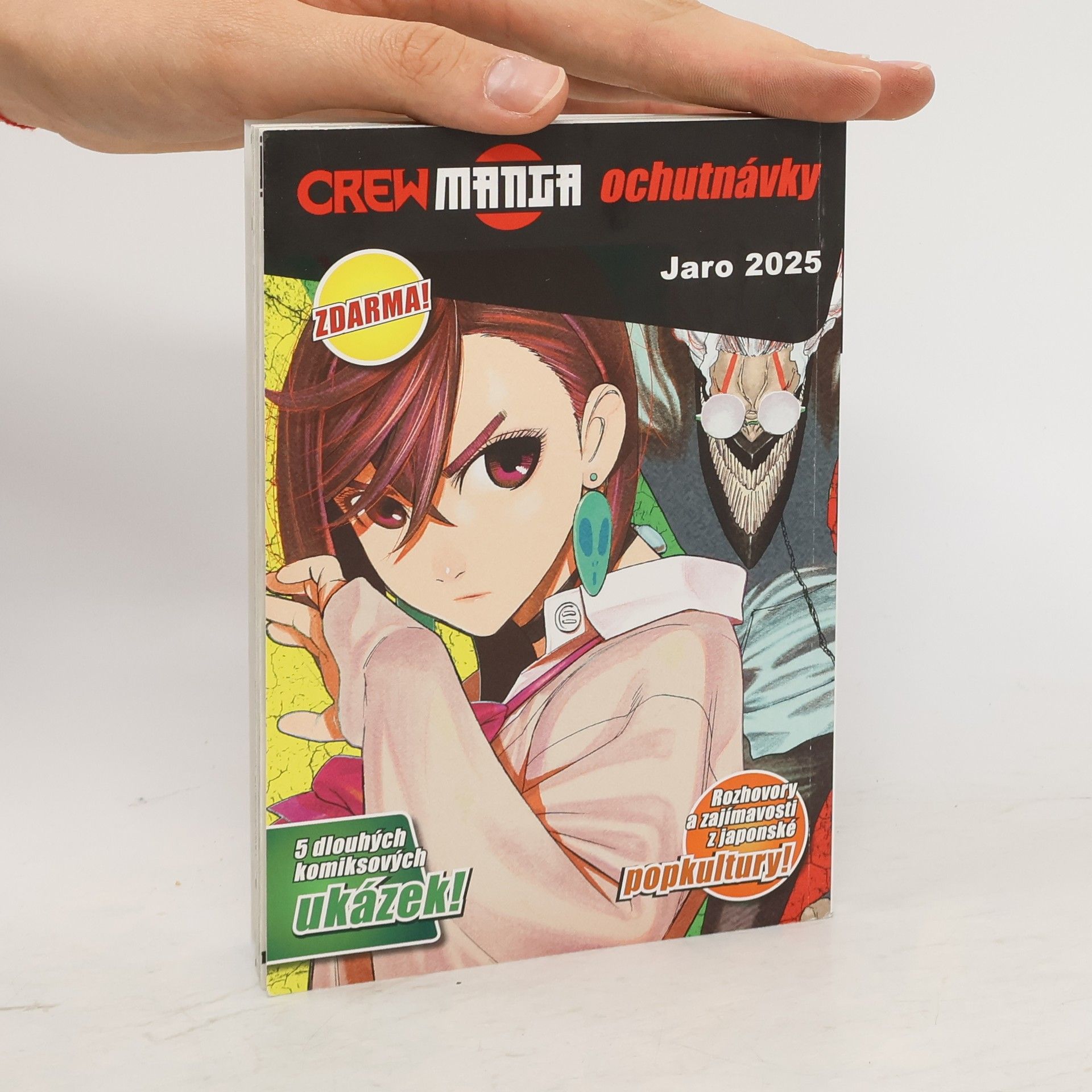 Collectif d'auteurs Crew manga ochutnávky. Jaro 2025