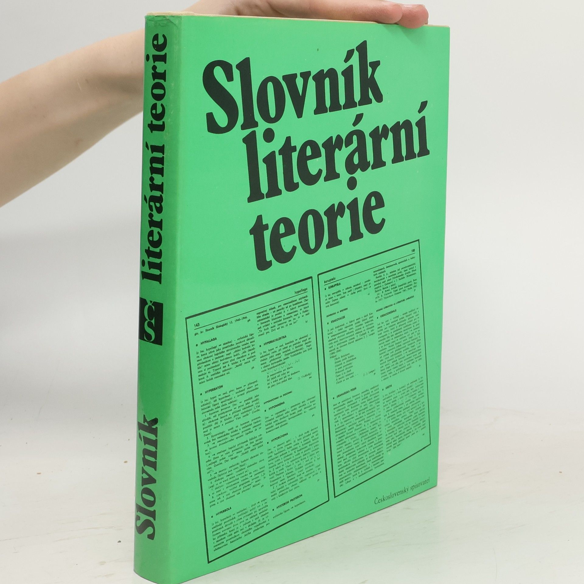 Štěpán Vlašín Slovník literární teorie