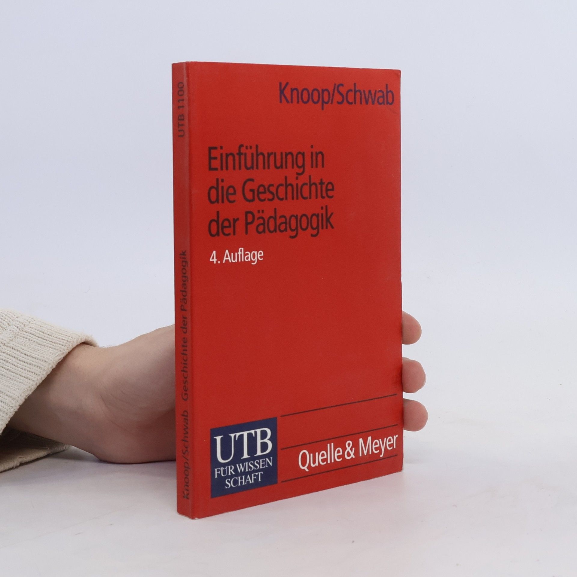 Einführung in die Geschichte der Pädagogik