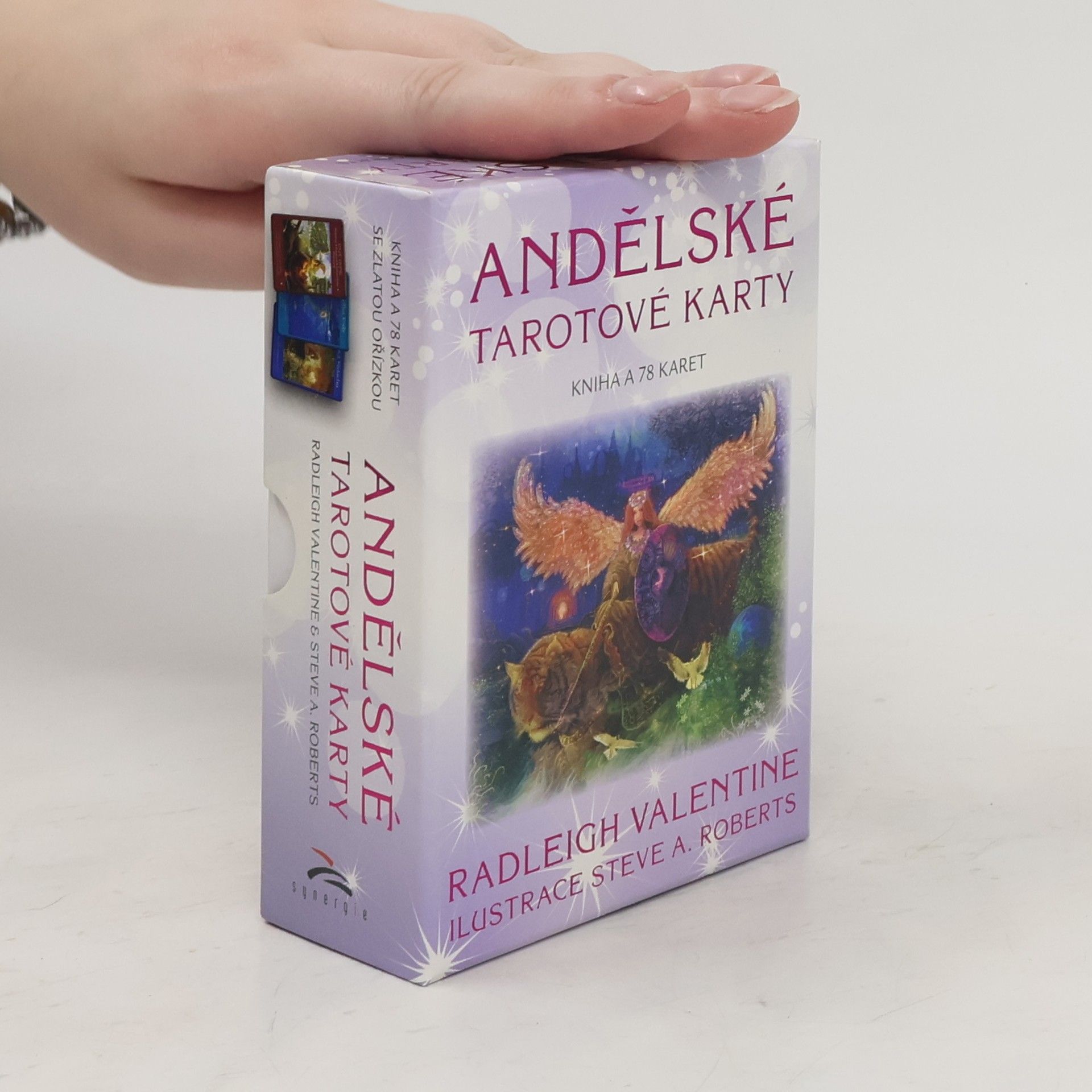 Radleigh Valentine Andělské tarotové karty (kniha + 78 karet)