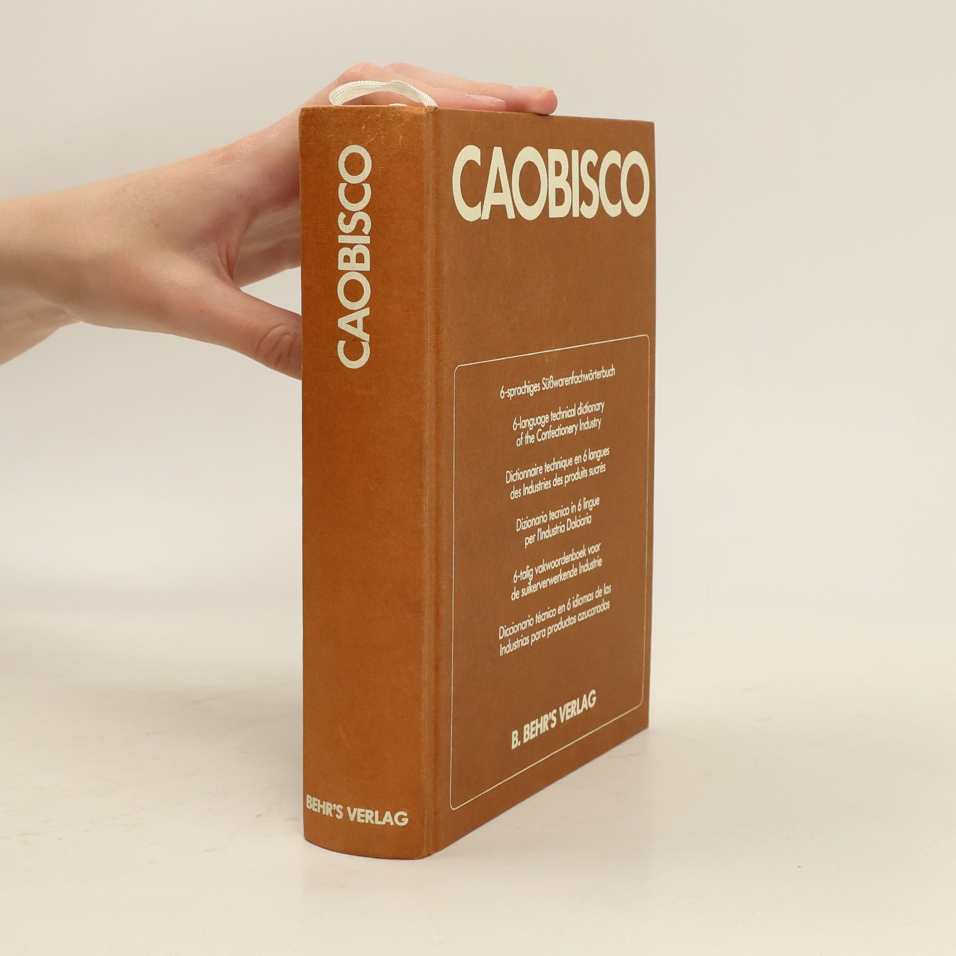 Collective 6-sprachiges Süßwarenfachwörterbuch / 6-language technical dictionary of the Confectionery Industry
