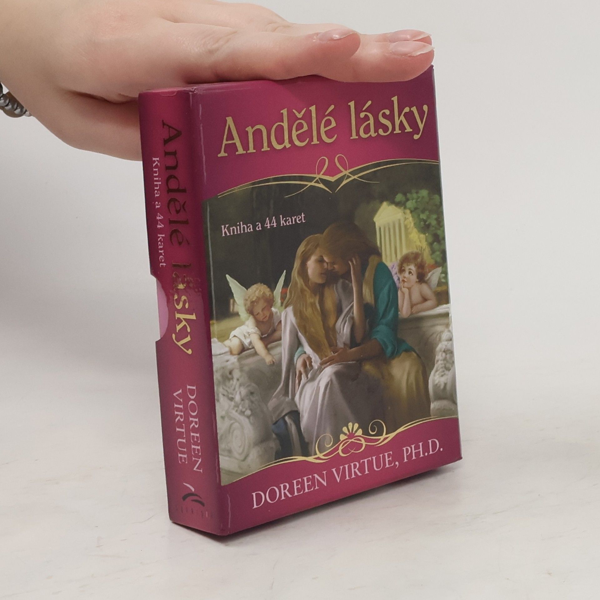 Doreen Virtue Andělé lásky. Kniha a 44 karet