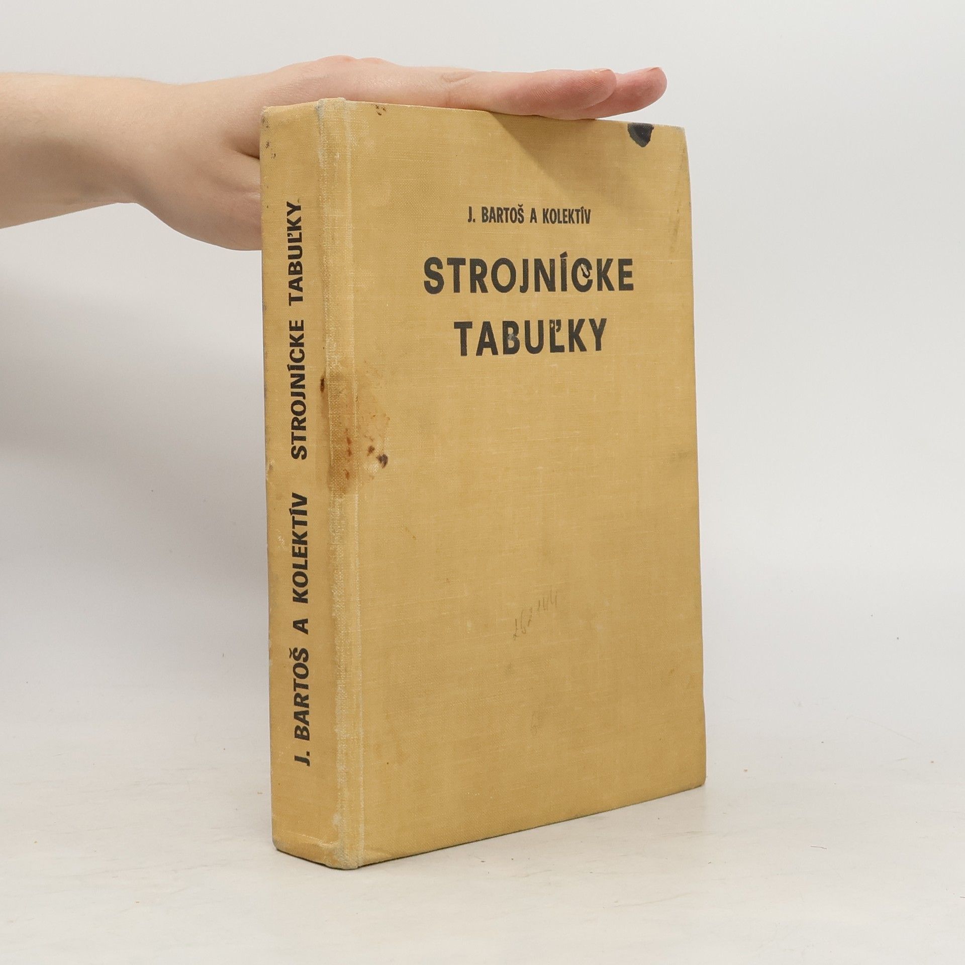 Josef Bartoš Strojnícke tabuľky