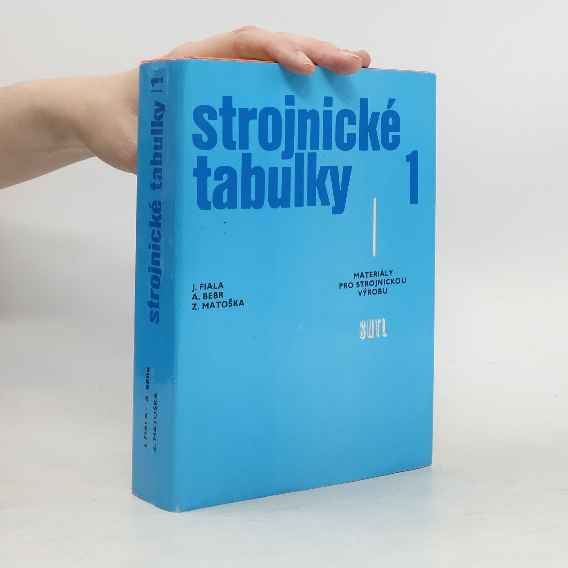 Jaromír Fiala Strojnické tabulky 1
