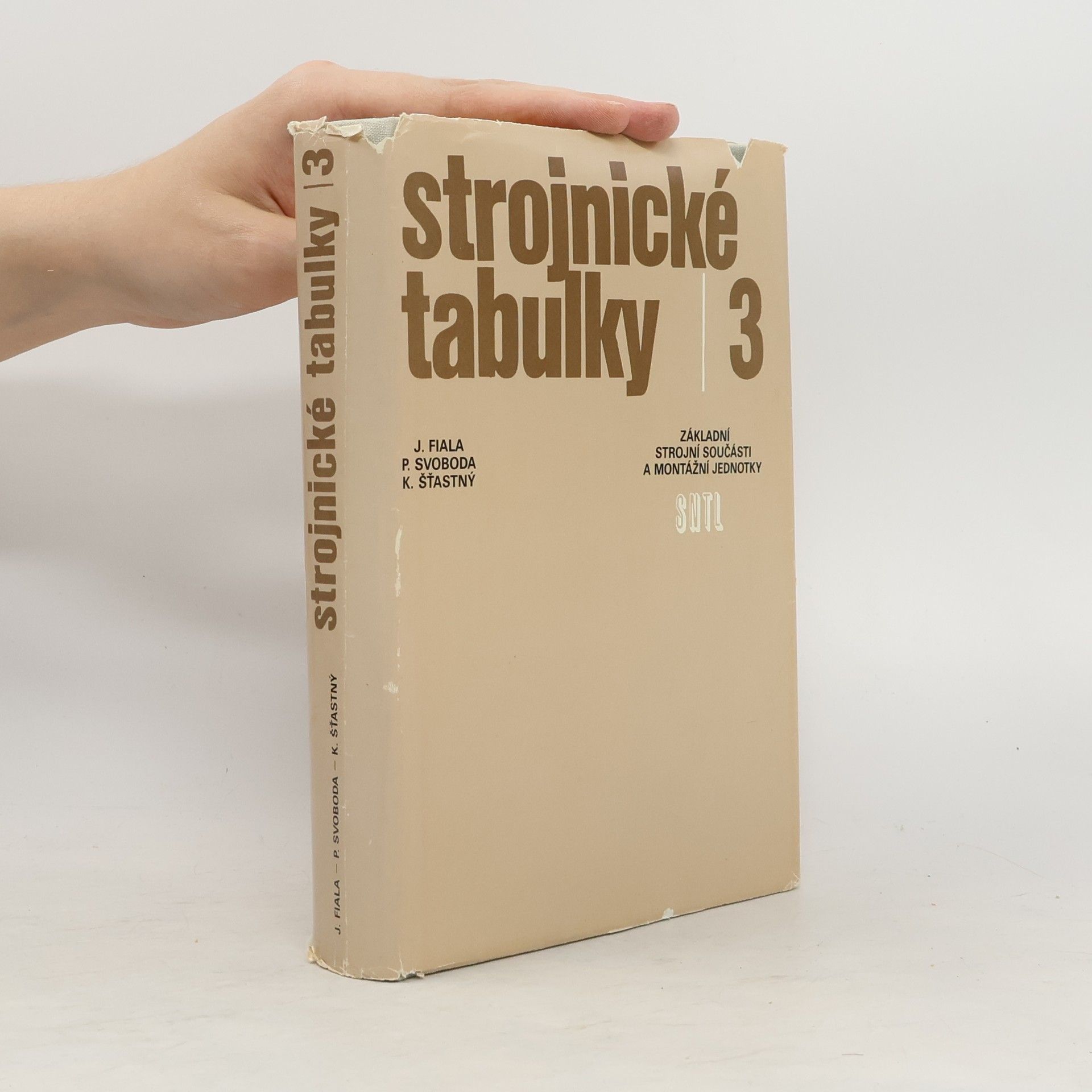 Karel Šťastný Strojnické tabulky 3