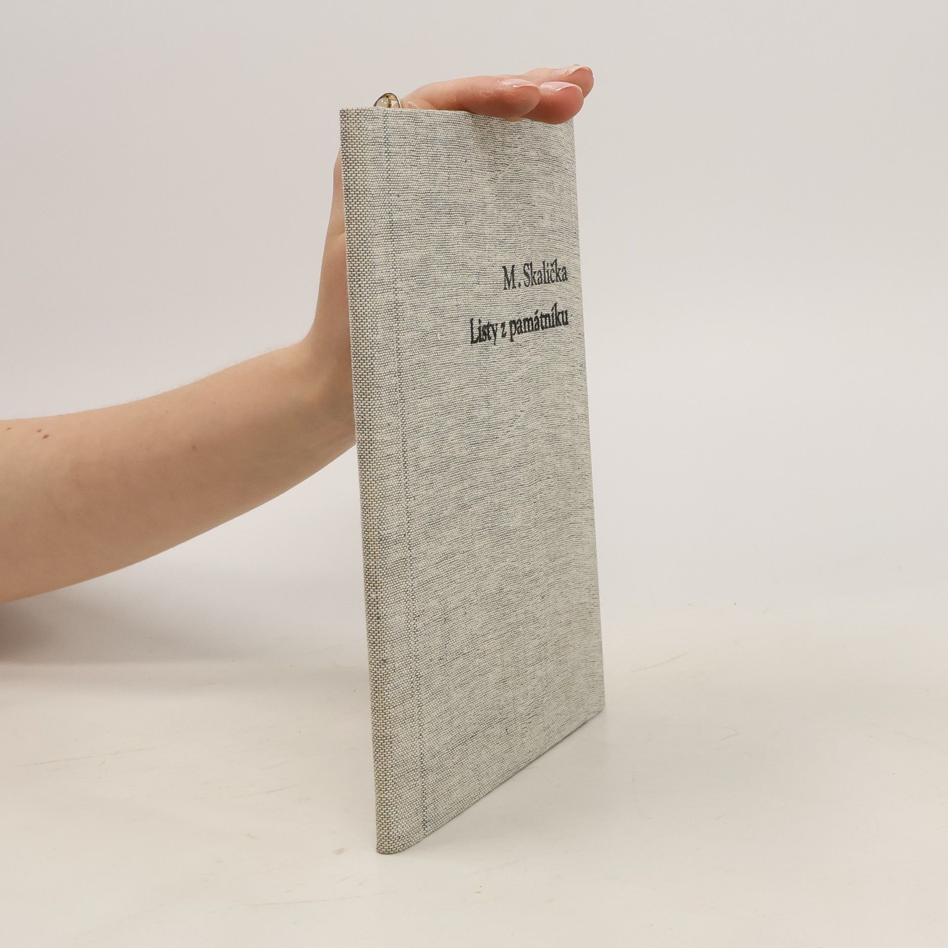 Miroslav Skalička Listy z památníku