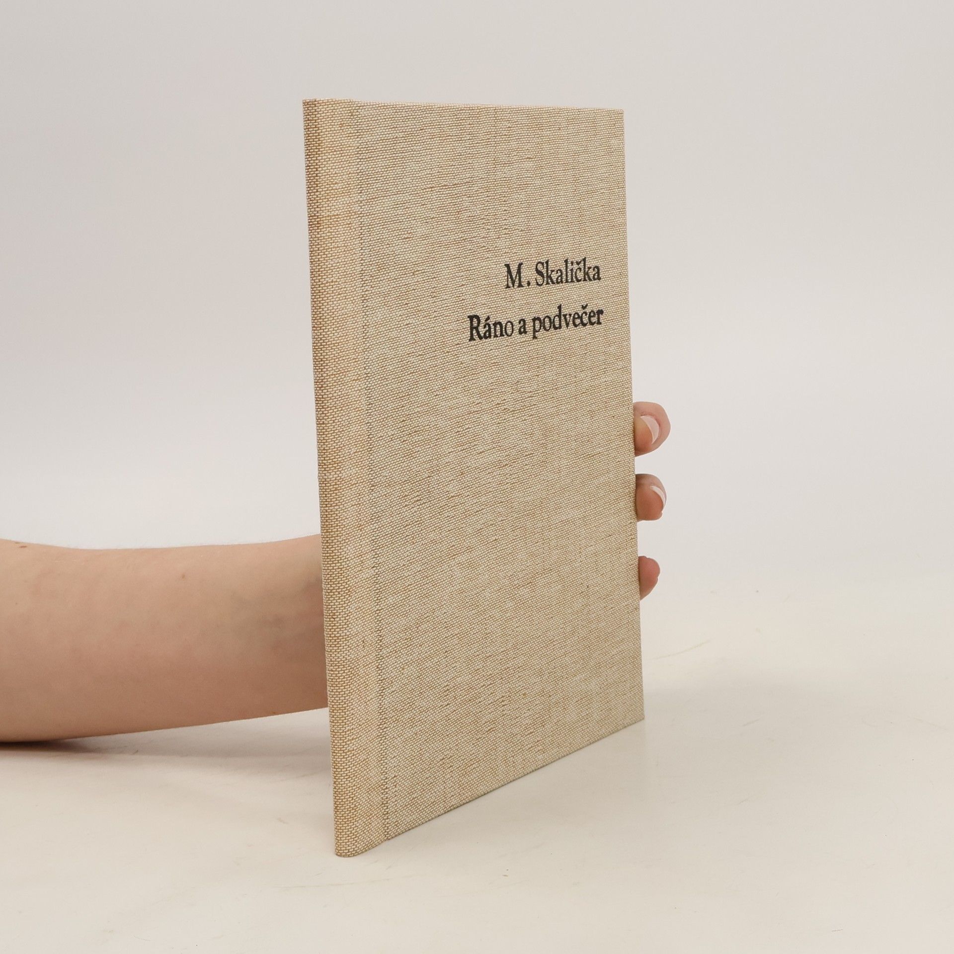 M. Skalička Ráno a podvečer