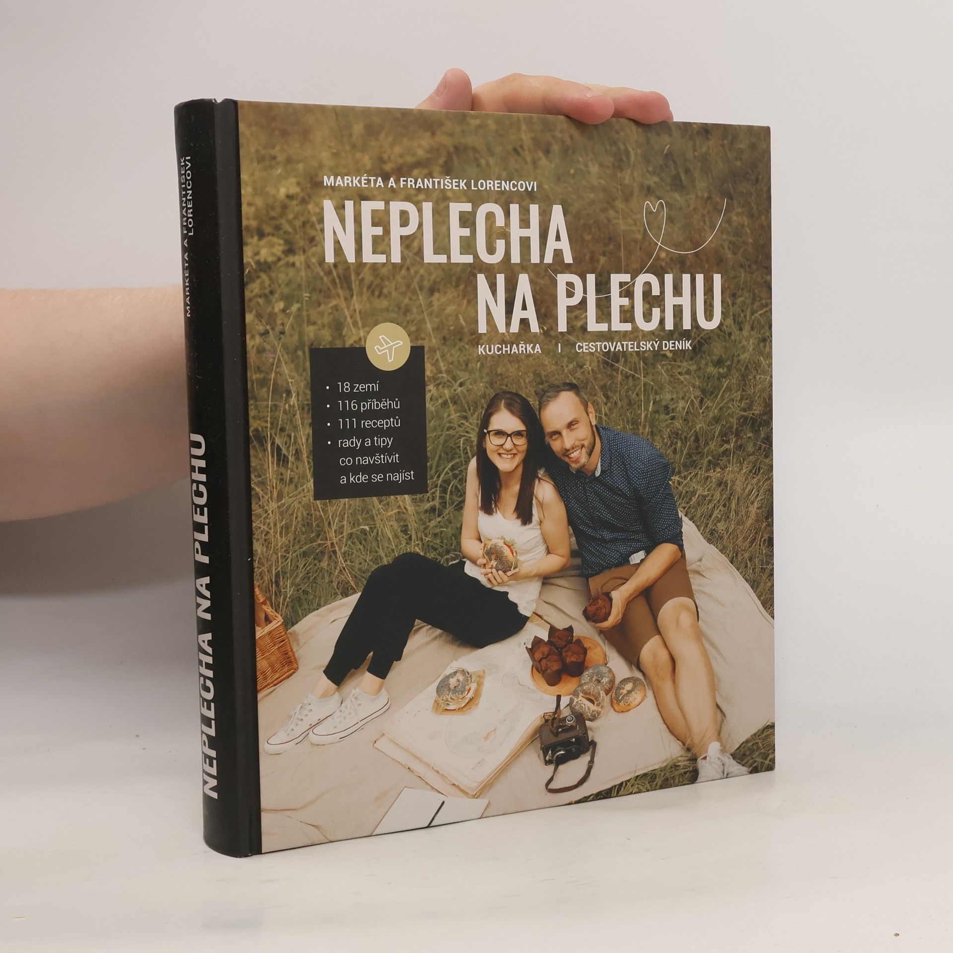 Markéta Lorenc Trpišovská Neplecha na plechu: Kuchařka / cestovatelský deník