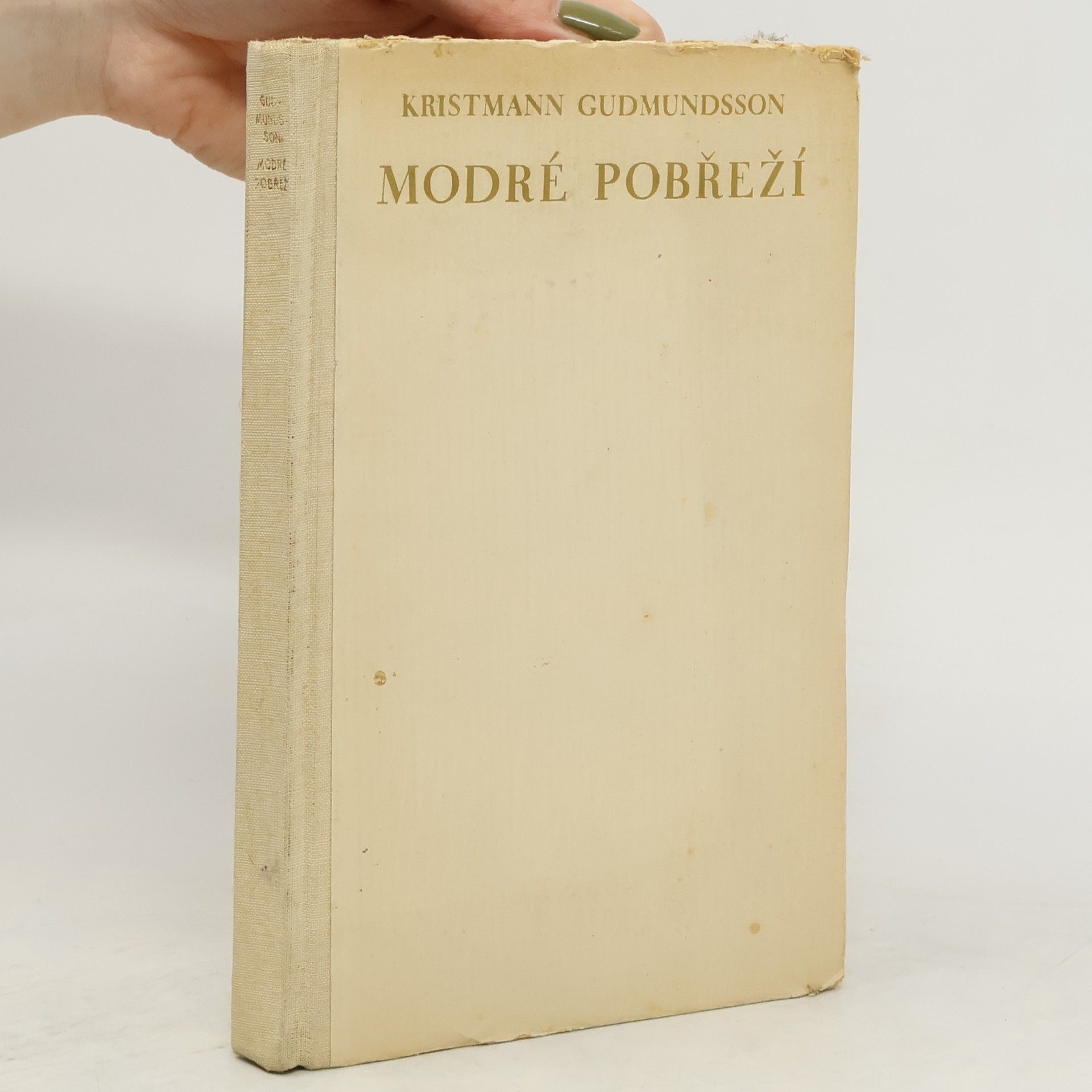 Kristmann Gudmundsson Modré pobřeží