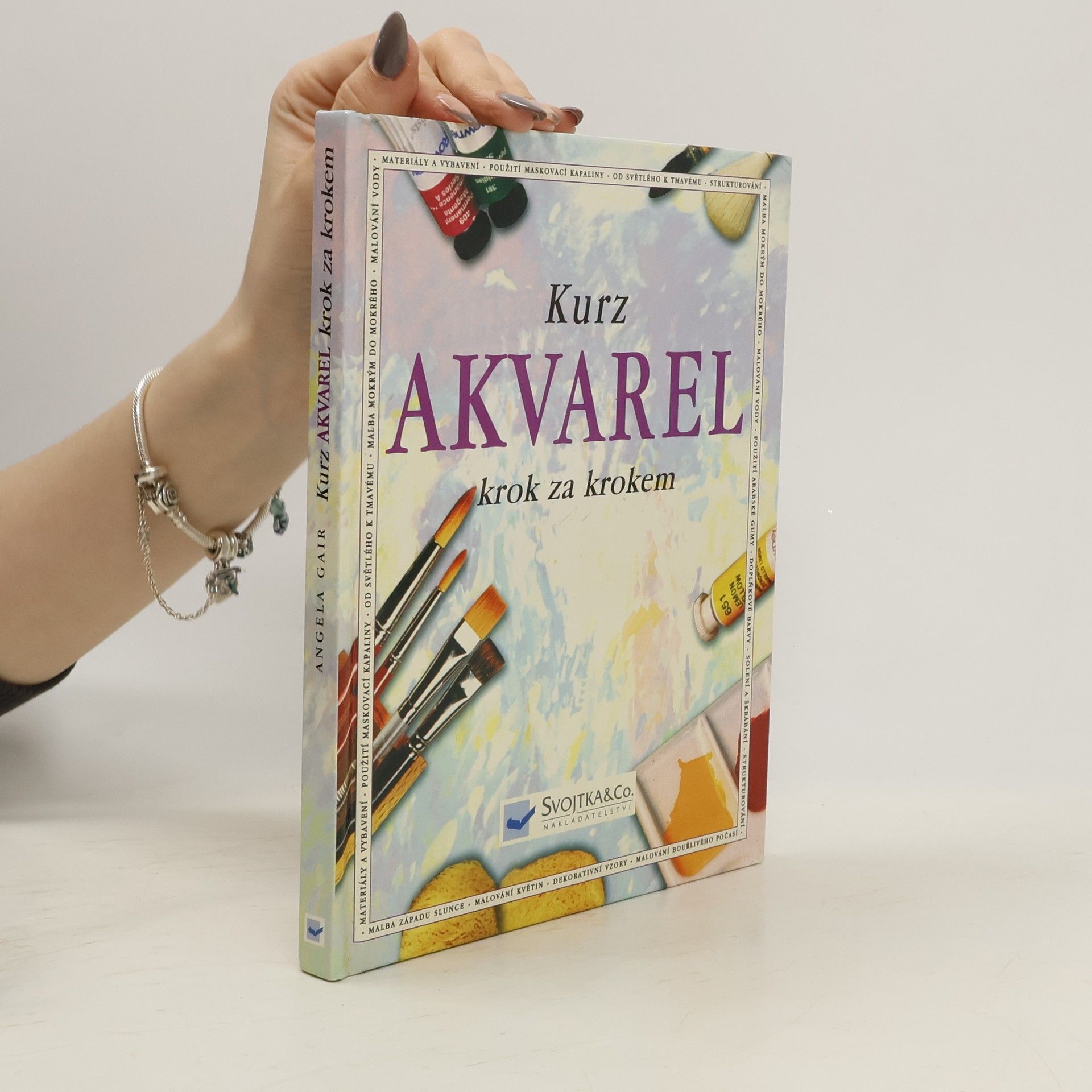 Angela Gair Kurz Akvarel krok za krokem