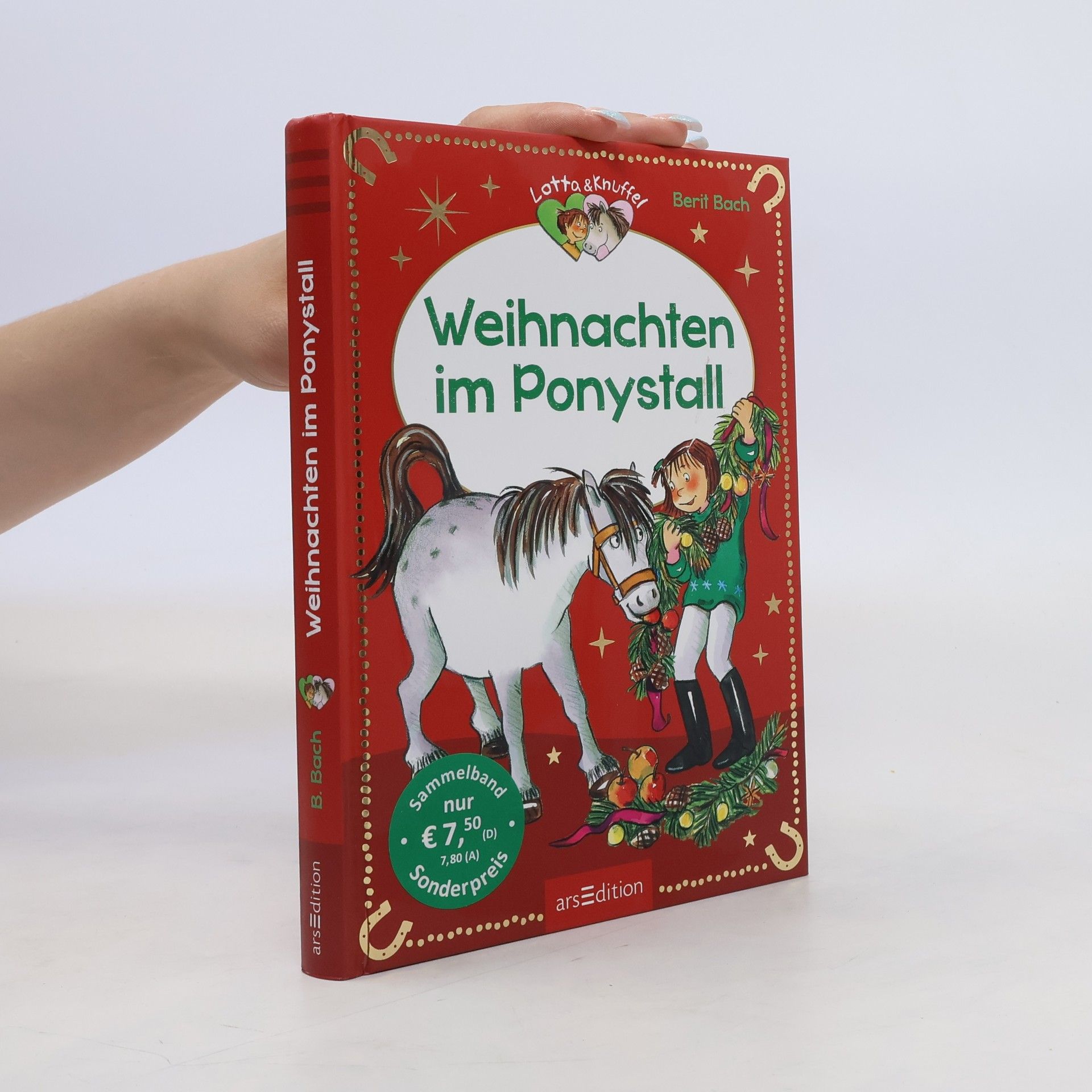 Weihnachten im Ponystall (Lotta und Knuffel)
