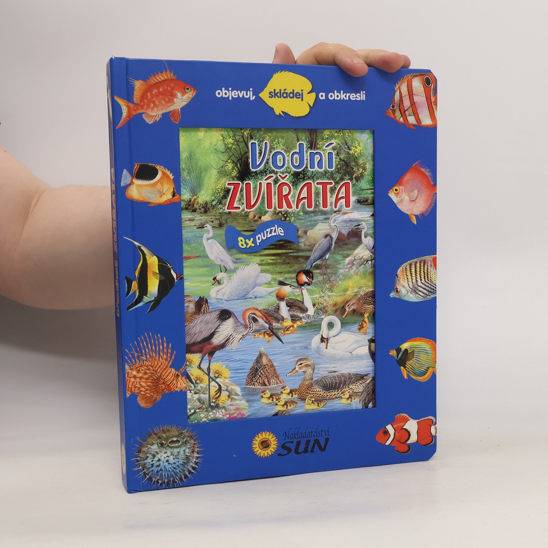 Karolína Schwarzová Vodní zvířata : 8x puzzle